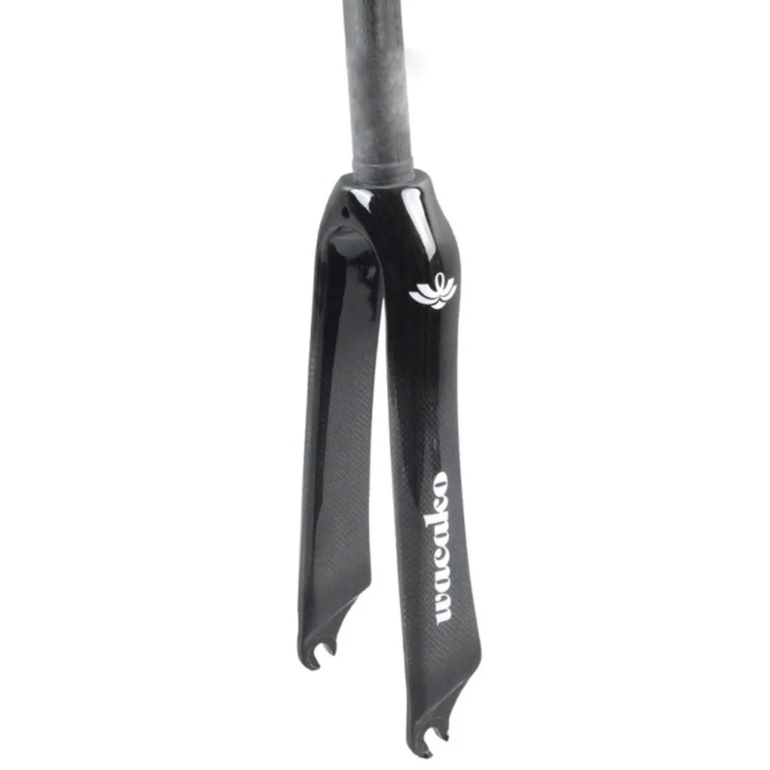 BMX Rigid Fork T700 Carbon Fiber 14''-22'' C Brake Folding Bike Lightweight Front Fork