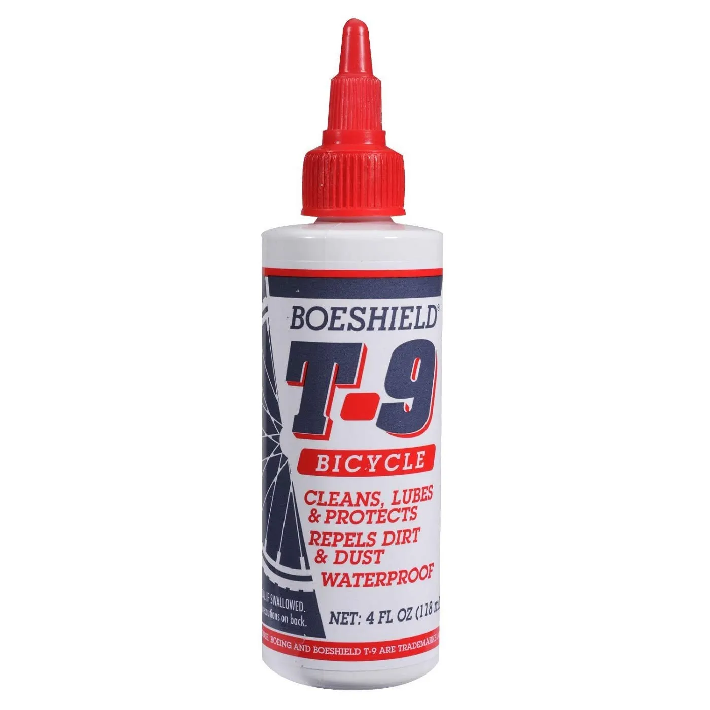 Boeshield T-9 Bicycle Chain Waterproof Lubricant - 4 oz, Rust Protection for All Conditions