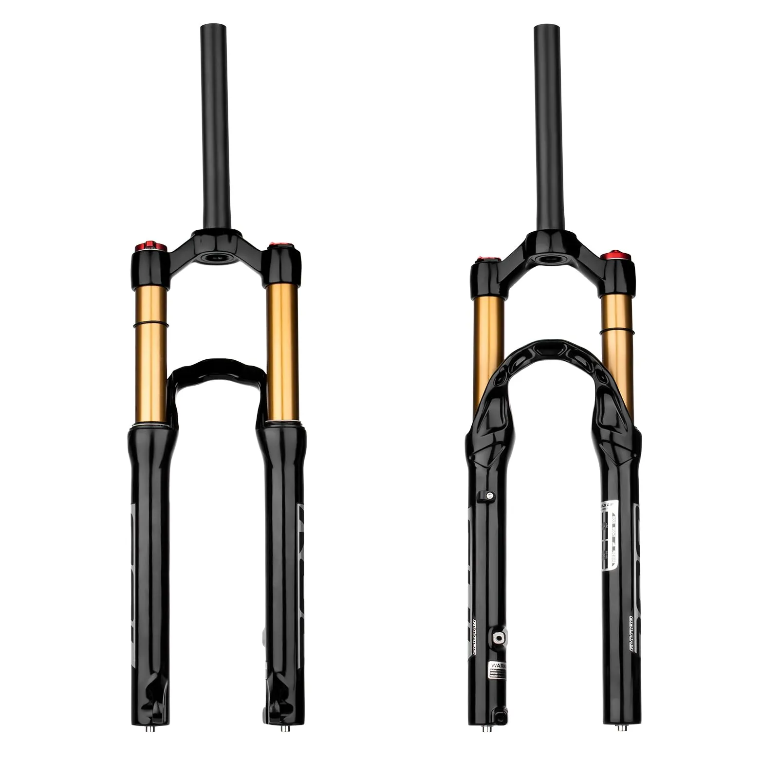 BOLANY 20/24inch Bike Suspension Air Fork - Lightweight Aluminum & Magnesium Alloy Design