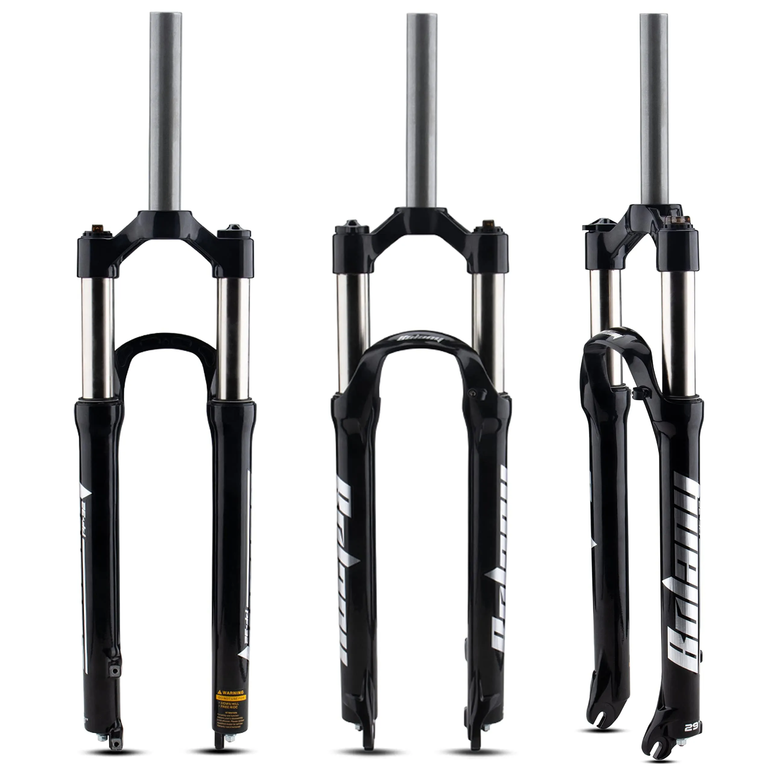 BOLANY 26'/27.5'/29' MTB Suspension Fork - Aluminum Alloy Front Fork with Manual Lockout