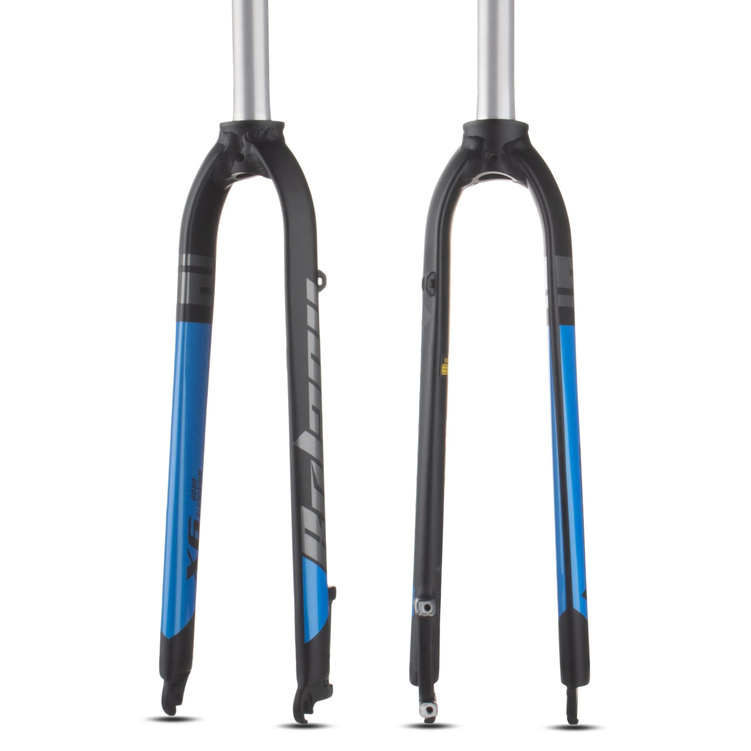 BOLANY Bike Rigid Suspension Forks 26/27.5/29' Aluminum Alloy MTB Disc Brake Forks