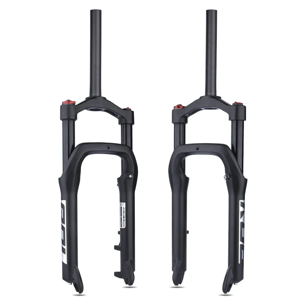 BOLANY Snow Beach Bike Suspension Fork, 20' 4.0' Tire, 135mm Travel, Durable Aluminum & Magnesium Alloy