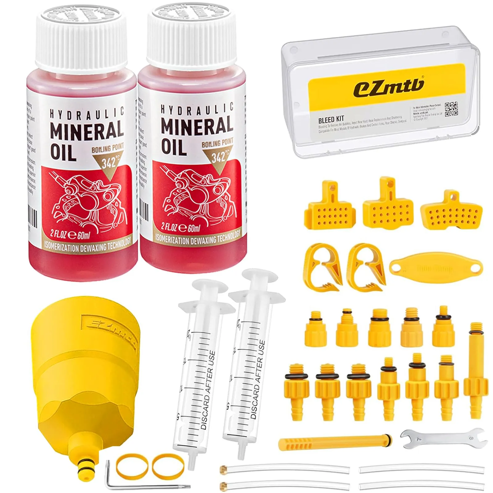 Brake Bleed Kit for SHIMANO TEKTRO TRP Hydraulic Disc Brakes MTB/Road Bike High Performance