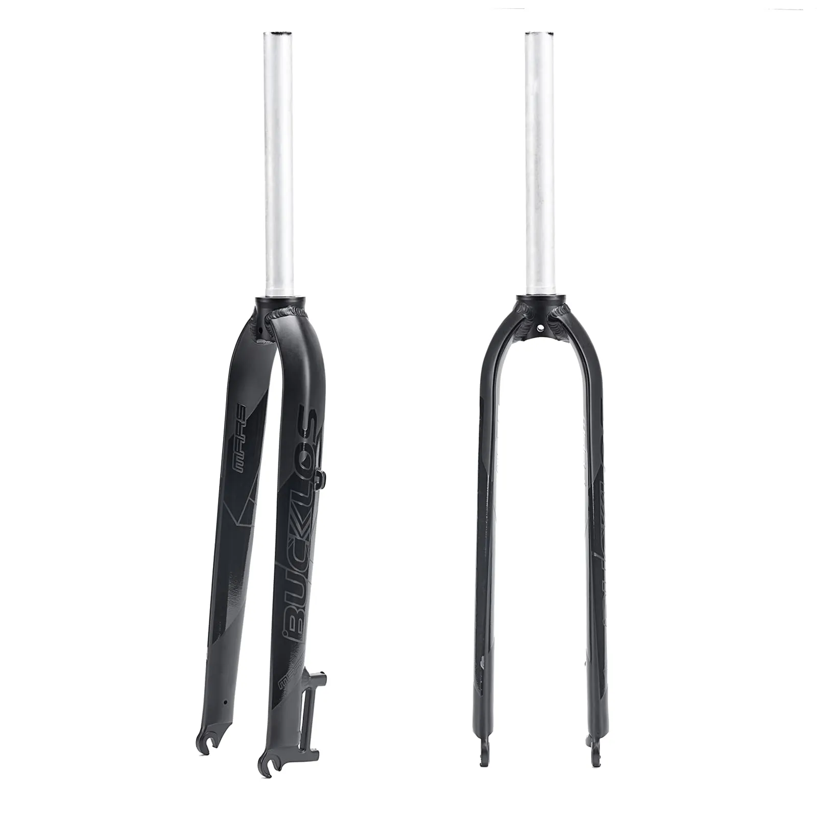 BUCKLOS 26/27.5/29” Mountain Bike Rigid Forks - Lightweight Aluminum Alloy, Disc Brake Compatible
