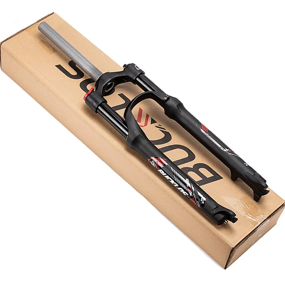 BUCKLOS MTB Suspension Fork 26/27.5/29 Inch, 1-1/8' Mountain Bike Fork, 120mm Travel, Ultralight