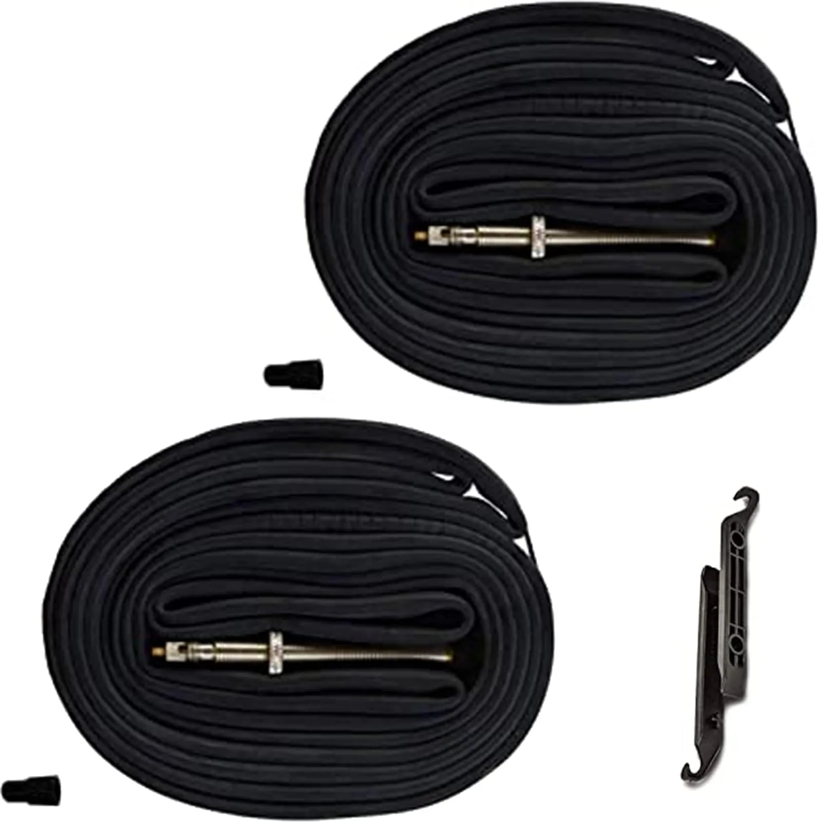 CALPALMY 2-Pack Race 28' 700C Bike Tubes, 700x20-25c Inner Tubes with 48mm Presta Valve