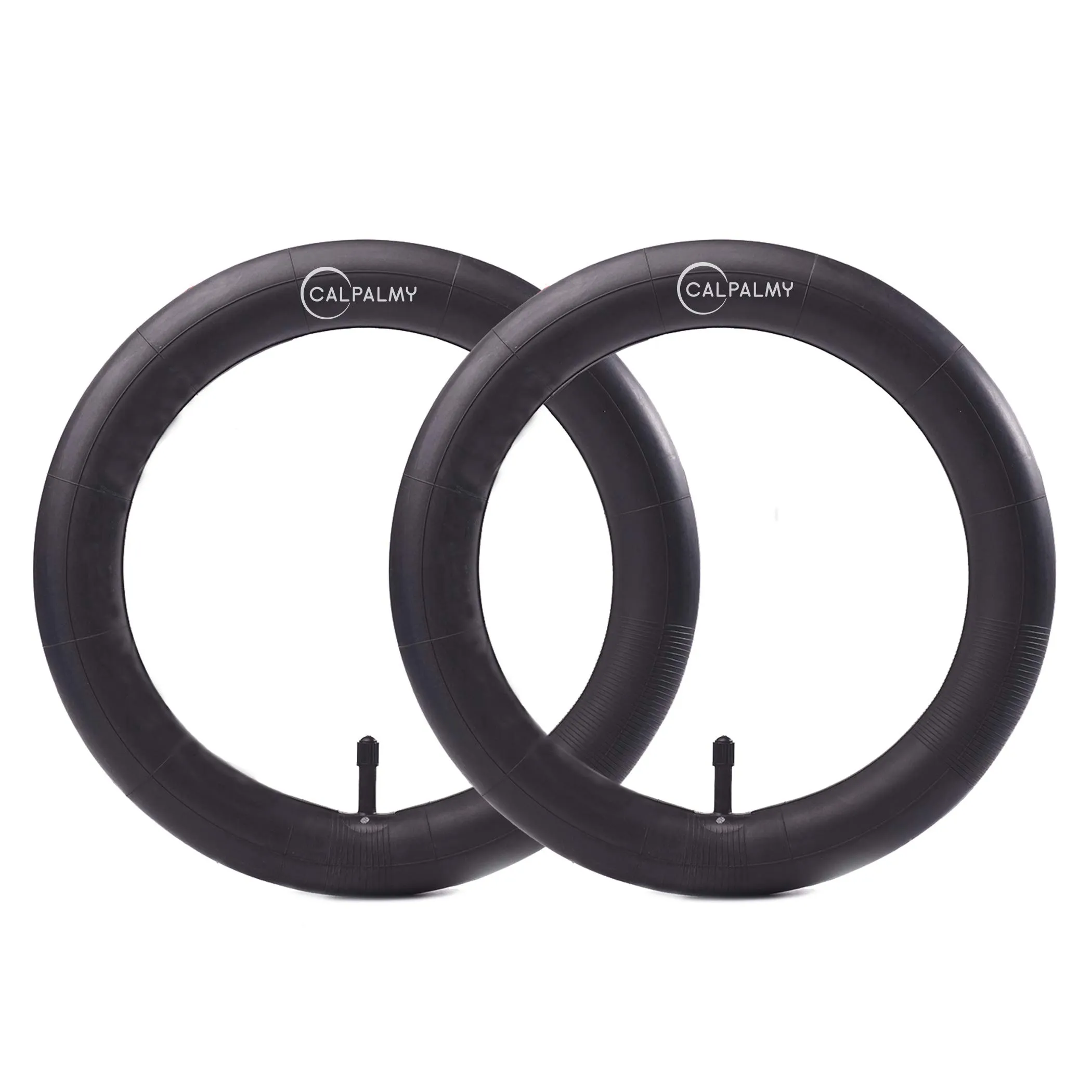 CALPALMY Kids Bike Inner Tubes 12'/14'/16'/18'/20'/22'/24'/26'/28' - Butyl Rubber, Fits 1.75-2.125