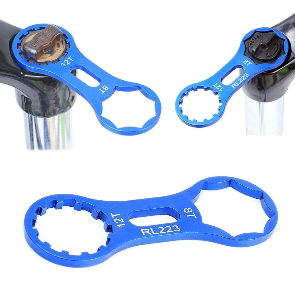 Cap Removal Tool for Suntour Suspension Forks XCM XCR XCT RST - Lightweight Aluminum Spanner