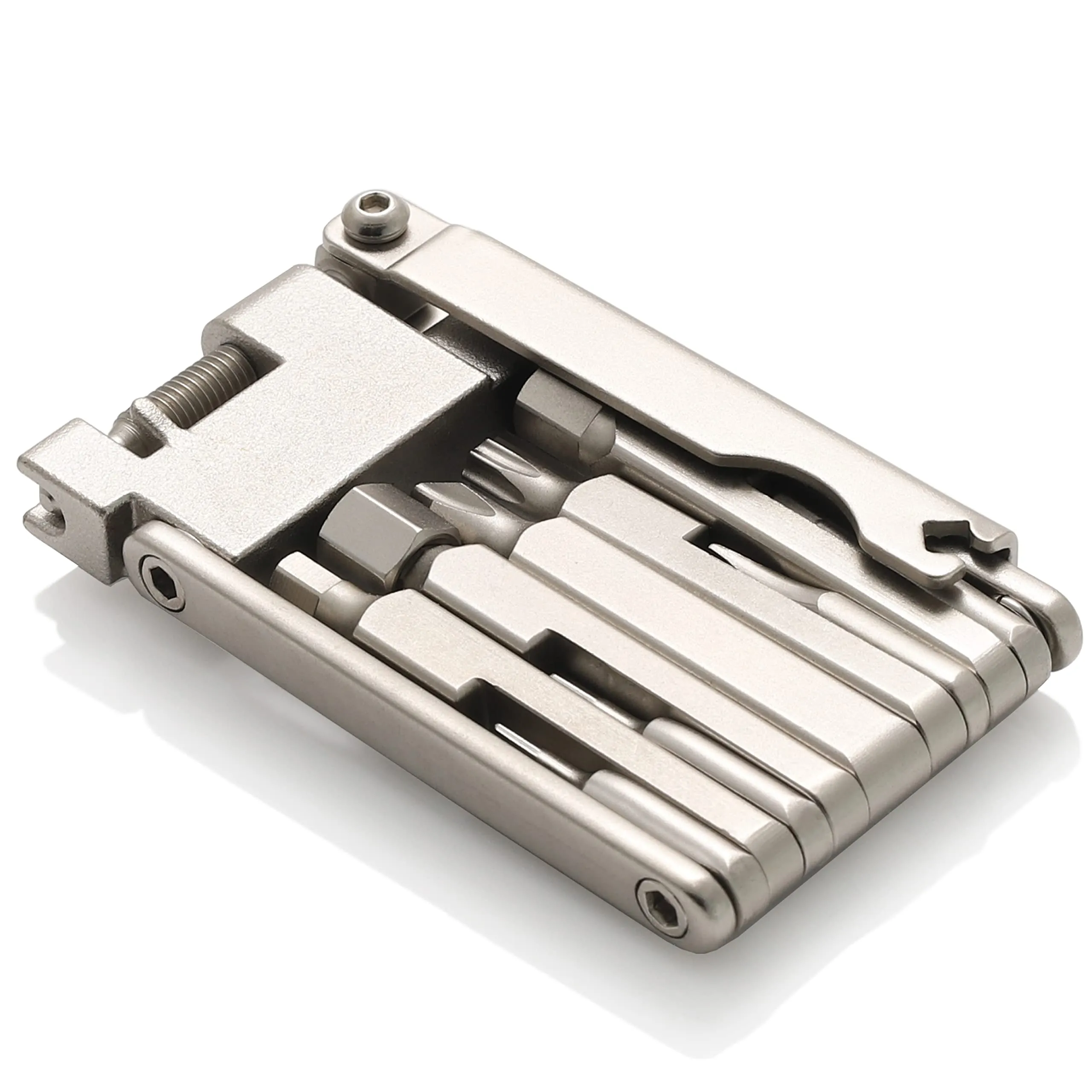 CECO-USA 13 Function Bike Tool with Chain Breaker - Ultra Slim, Lightweight, Portable Multi Tool