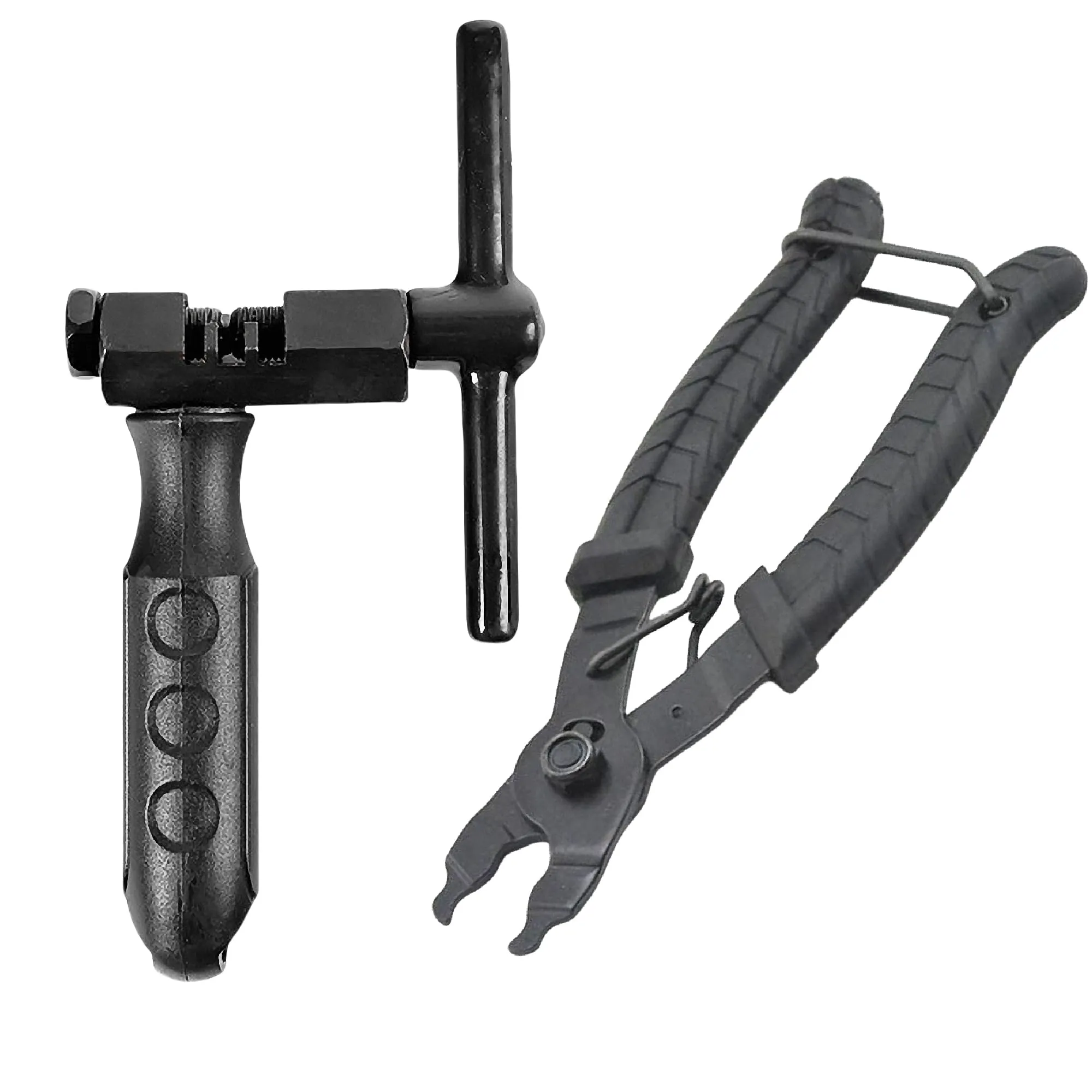 Chain Repair Tool Kits - 1 Pcs Chain Breaker & Linker Plier Set for All Bike Chains