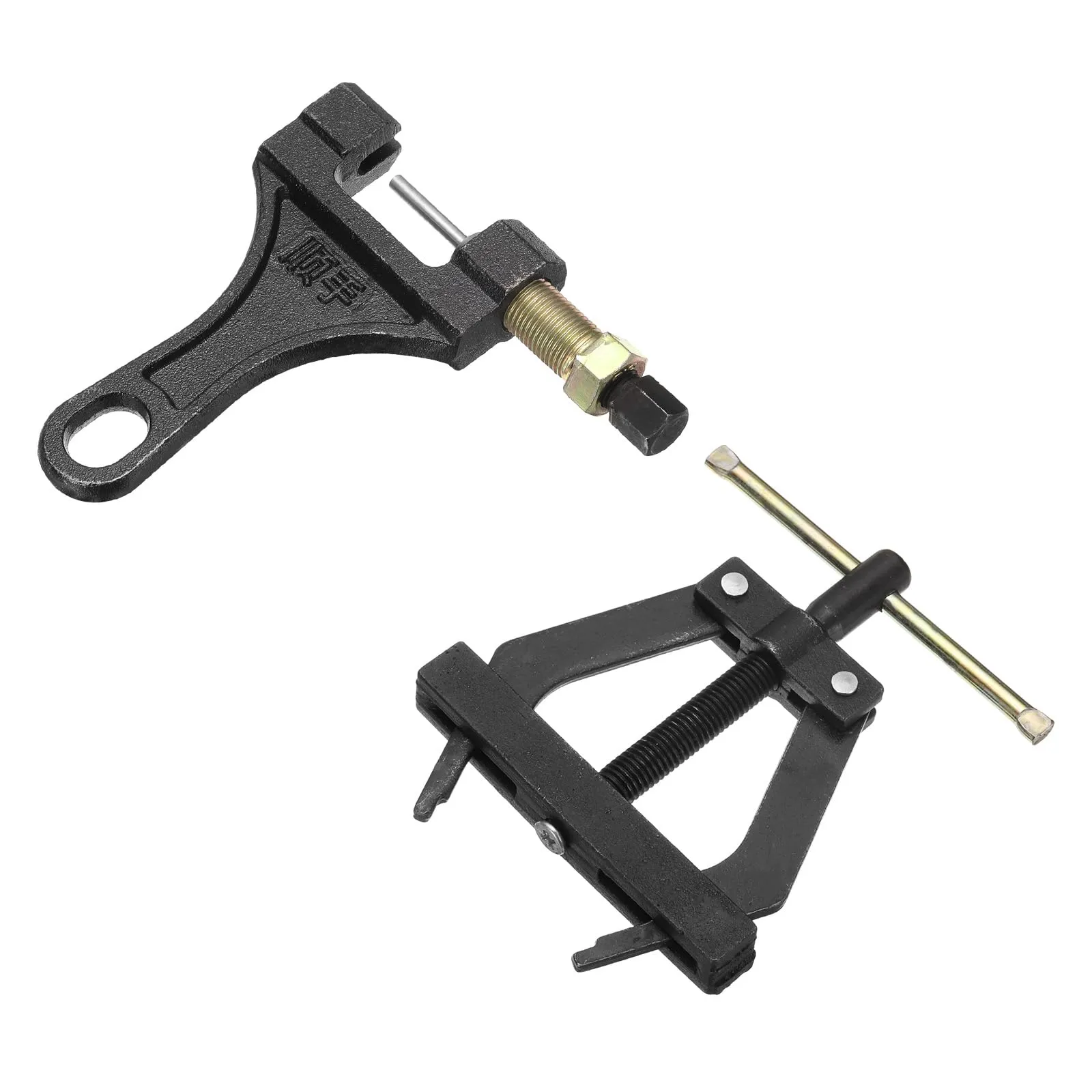 Chain Tools Kit for #530-#630 Chains - Carbon Steel Holder, Puller & Breaker for Bikes & Motorcycles