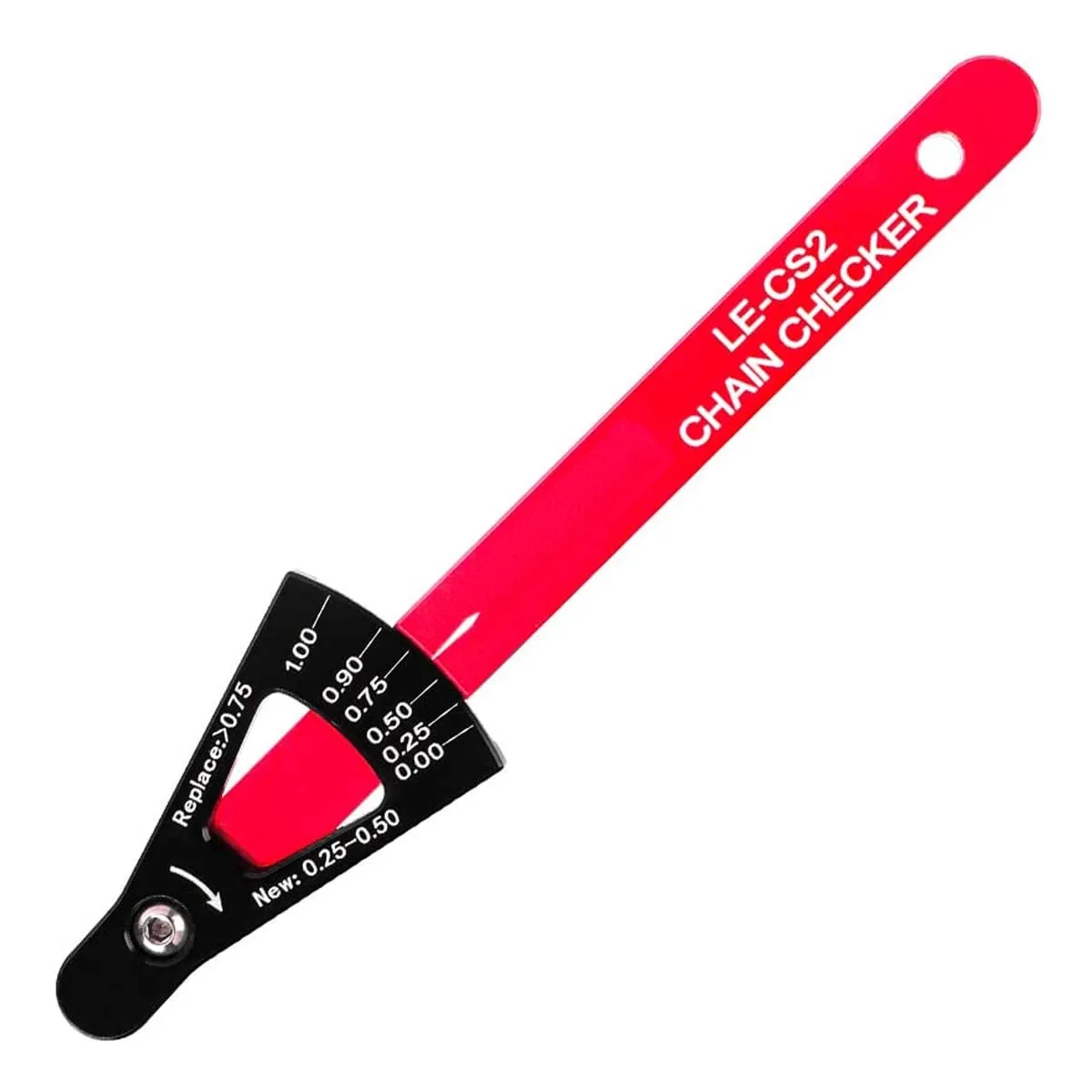 Chain Wear Indicator Tool - Upgraded Aluminum Bicycle Chain Checker for All Bike Chains