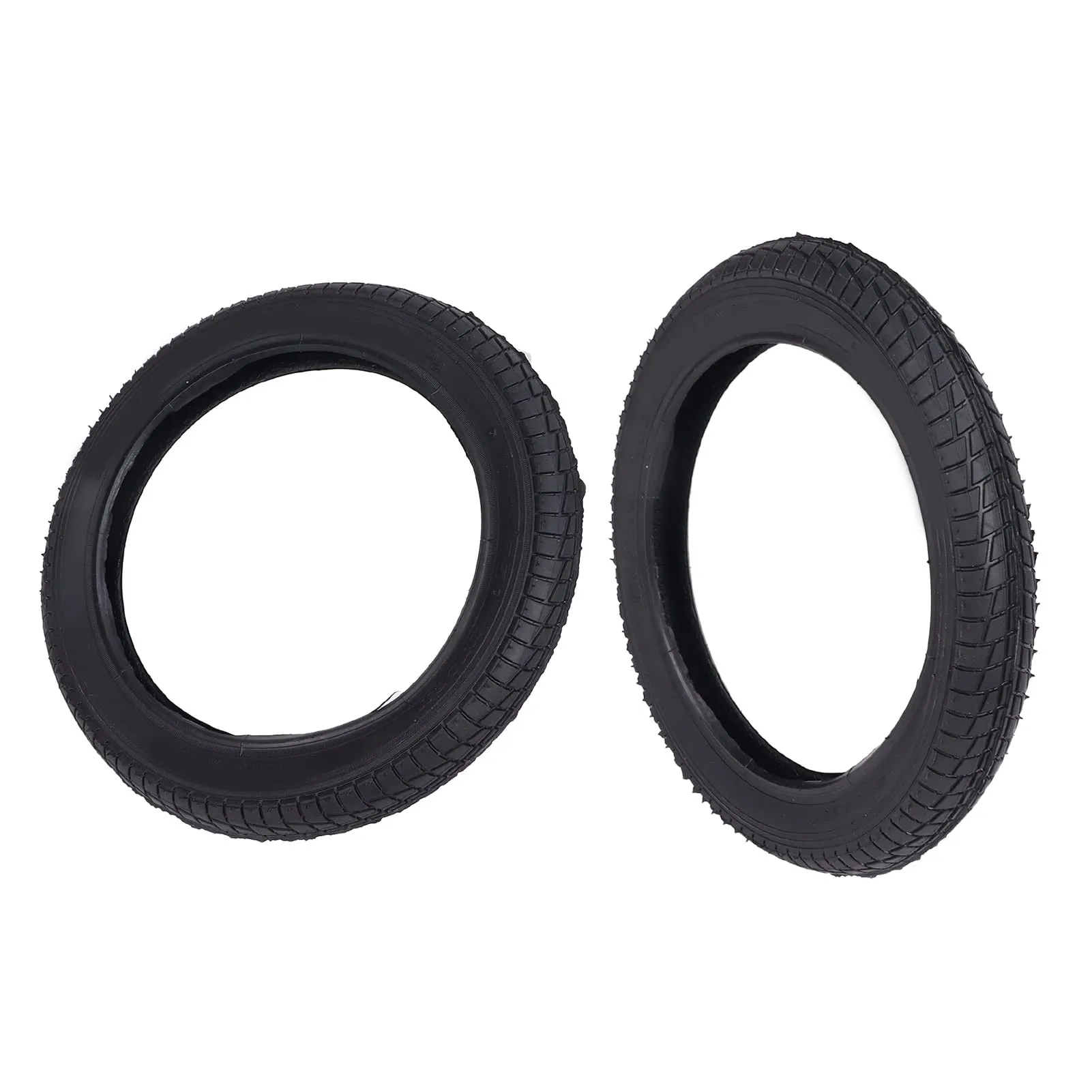 Children Bike Rubber Tires 12x1.75, Black, Wear Resistant, High Strength, Lightweight, Puncture Proof