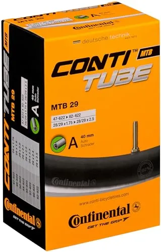 Continental 20' BMX/Compact Bike Tube - Lightweight & Strong, 42mm Presta Valve for 1.125'/1.25' Tyres