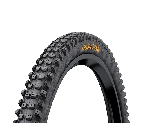 Continental Argotal 29 x 2.4 Trail Casing Foldable MTB Tire - Black, Ideal for E-Bikes & Trails