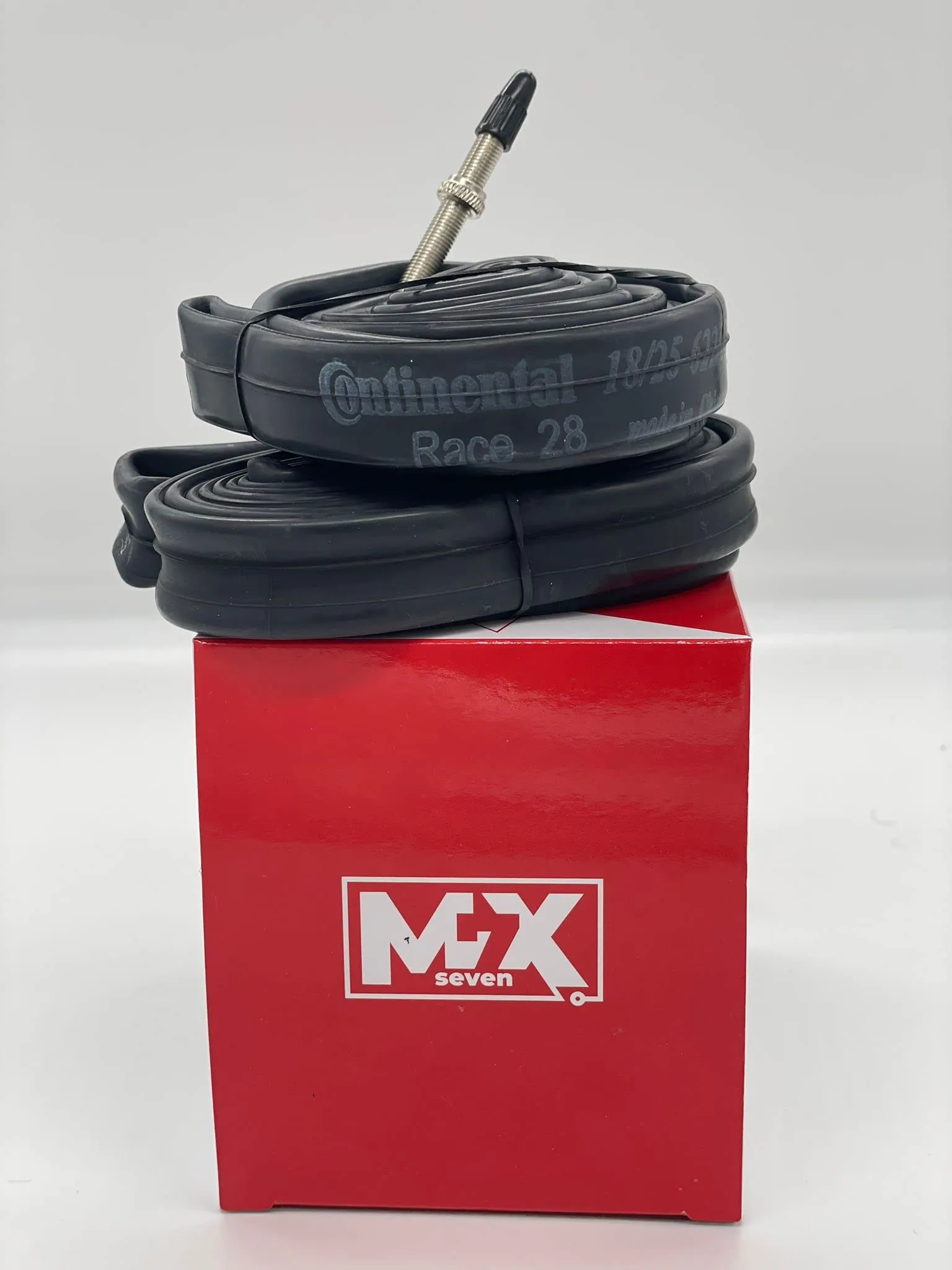 Continental Bicycle Inner Tubes Pack of 2 - 60mm Presta Valve, Lightweight, Durable Quality