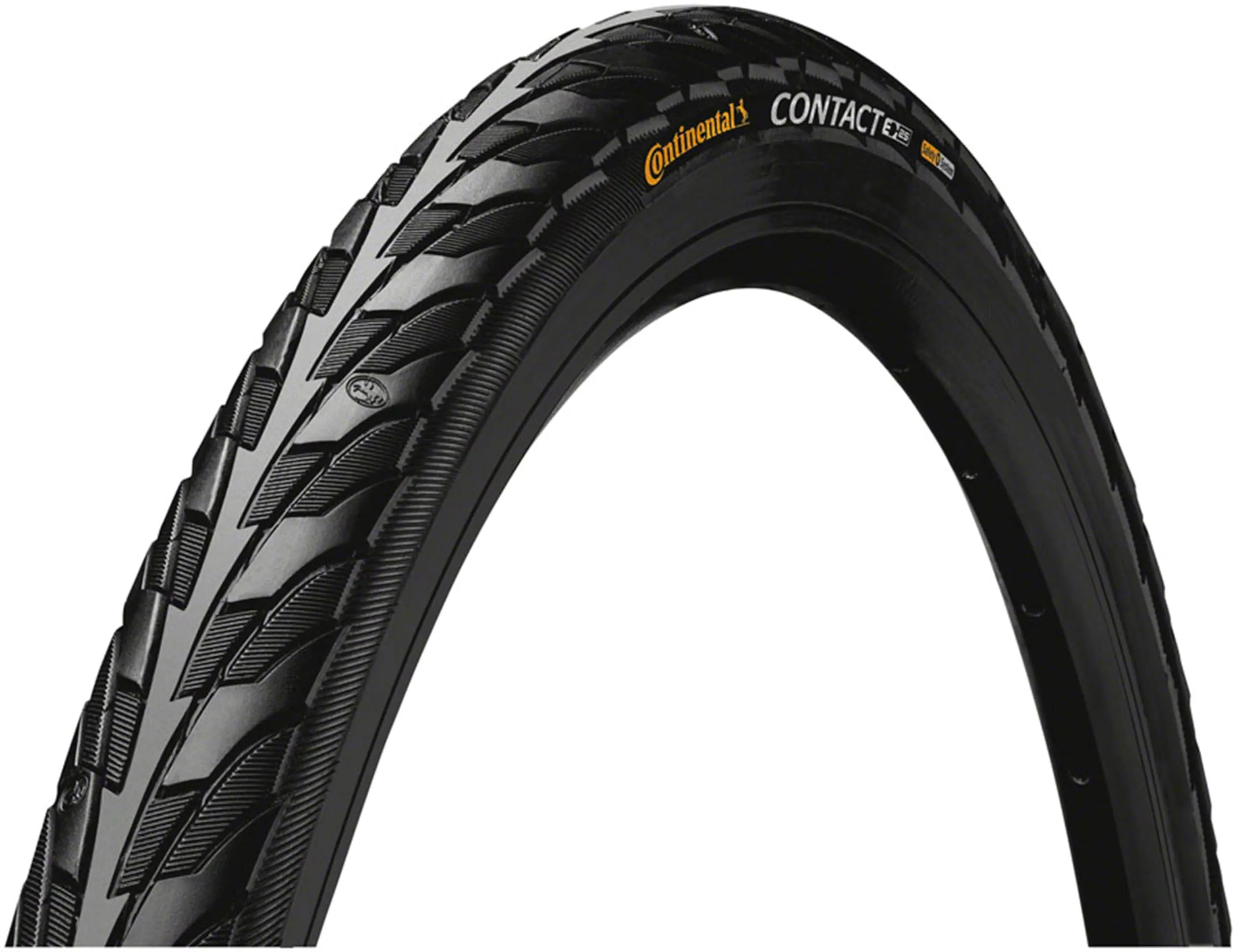 Continental Contact Tire - Clincher, SafetySystem Breaker, 20', 26', or 700 Sizes, Black