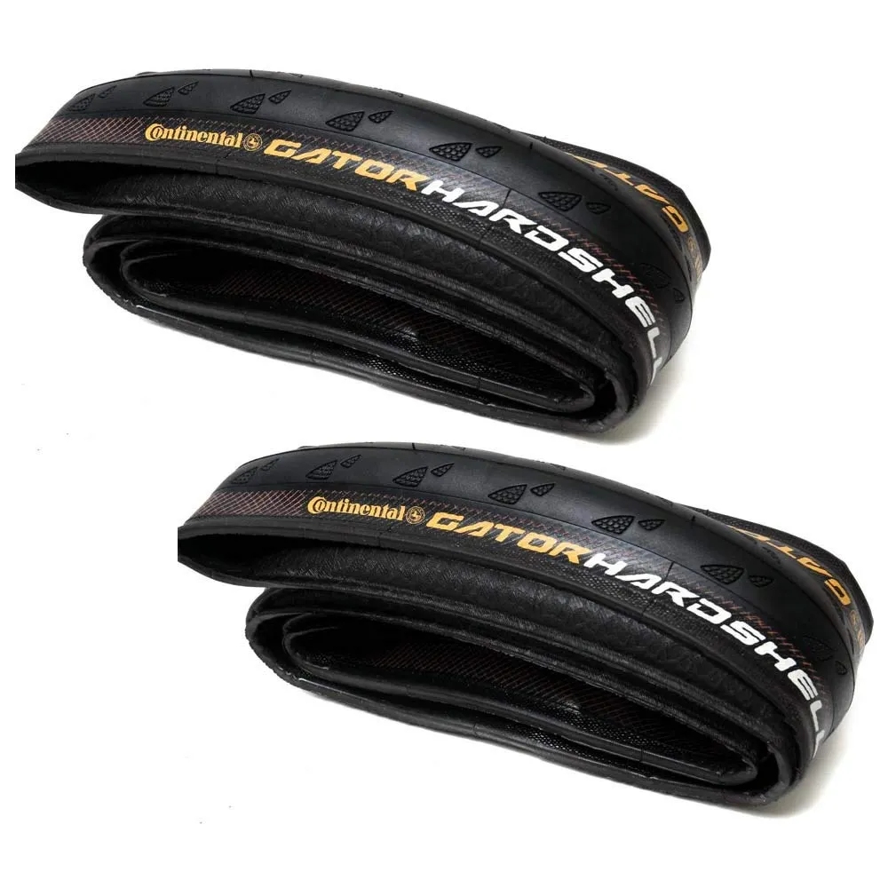 Continental Gator Hardshell 700x32c Folding Tire 2-Pack - Puncture Protection & High Mileage