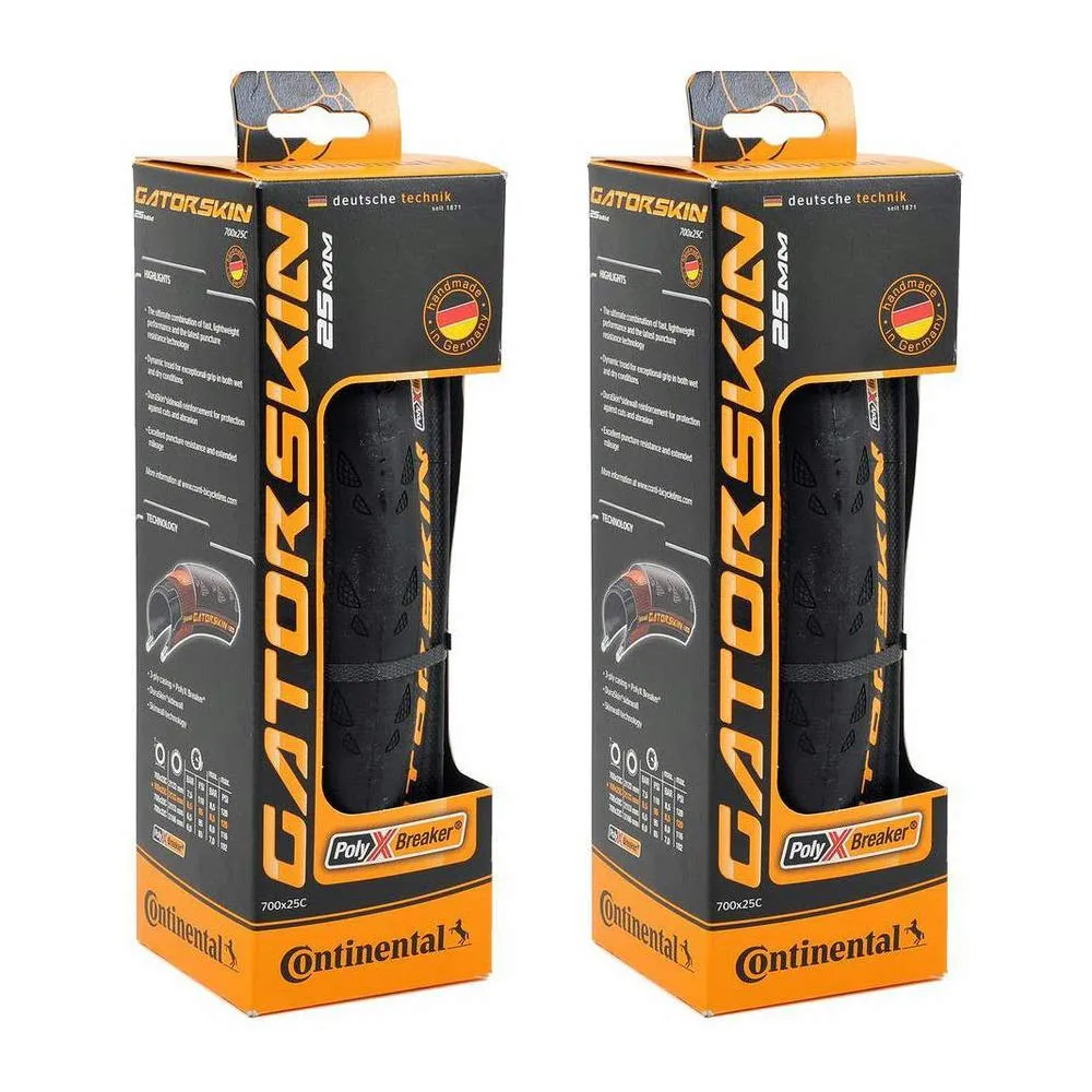 Continental GatorSkin DuraSkin Tire 700x23 - Ultimate Training & Racing Tire with Puncture Protection