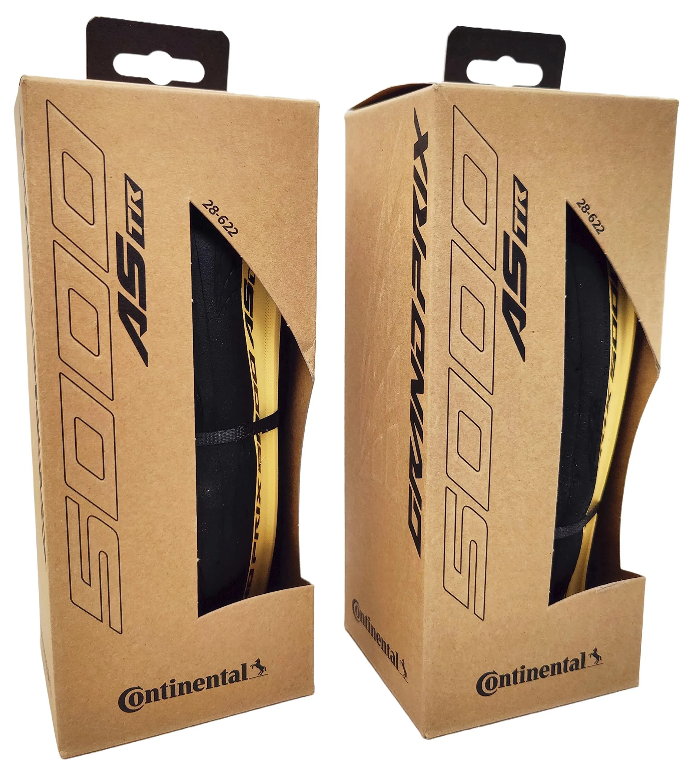 Continental Grand Prix 5000 All Season Tubeless Ready Tires - 700x28 - Pack of 2 - Black Cream