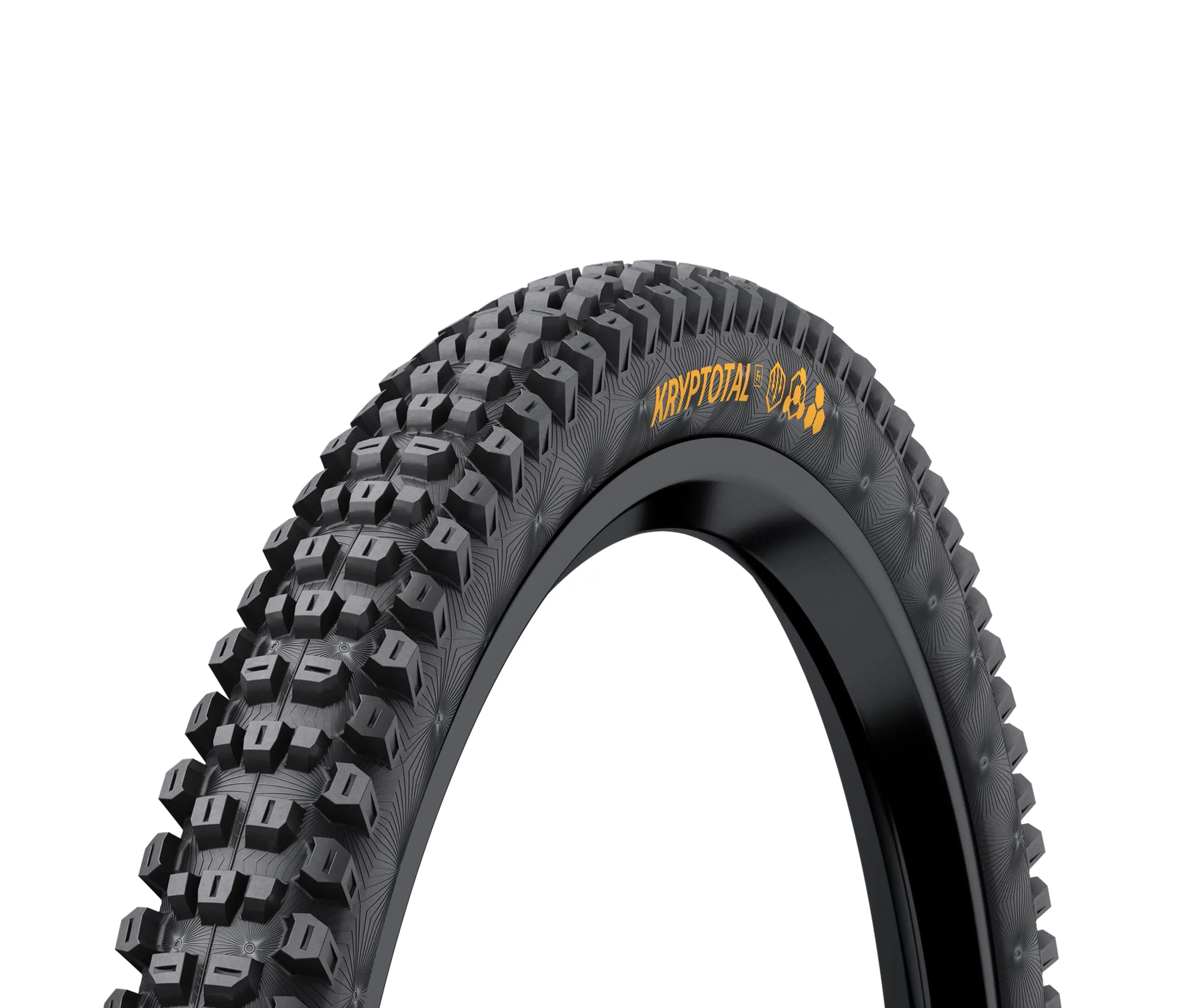 Continental Kryptotal Front Tire - 26 x 2.40, Tubeless, Folding, Black, Soft, Enduro Casing, E25