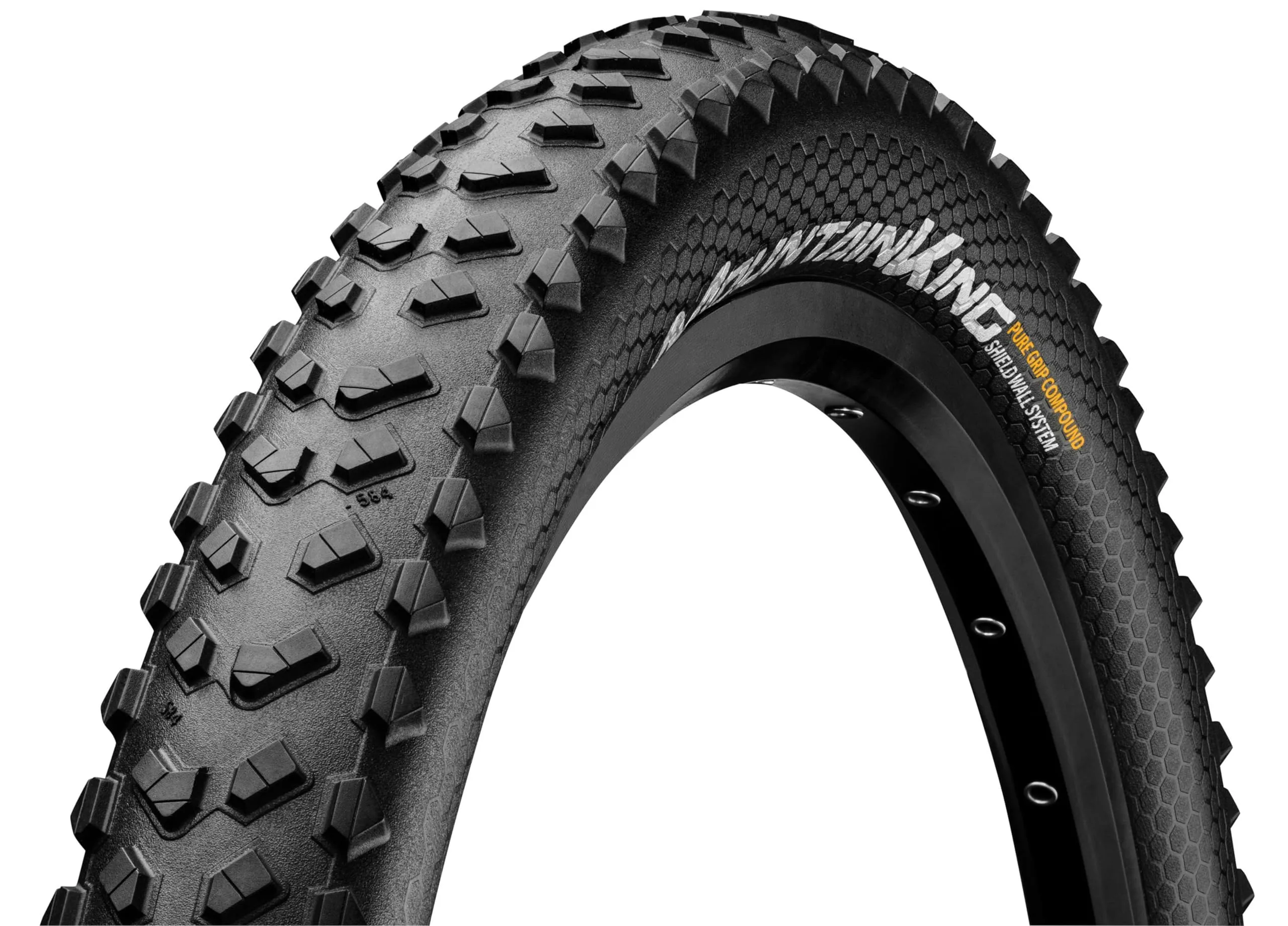 Continental Mountain King Tire - MTB, Tubeless, Folding, Black, E25, 26', 27.5' or 29' Sizes