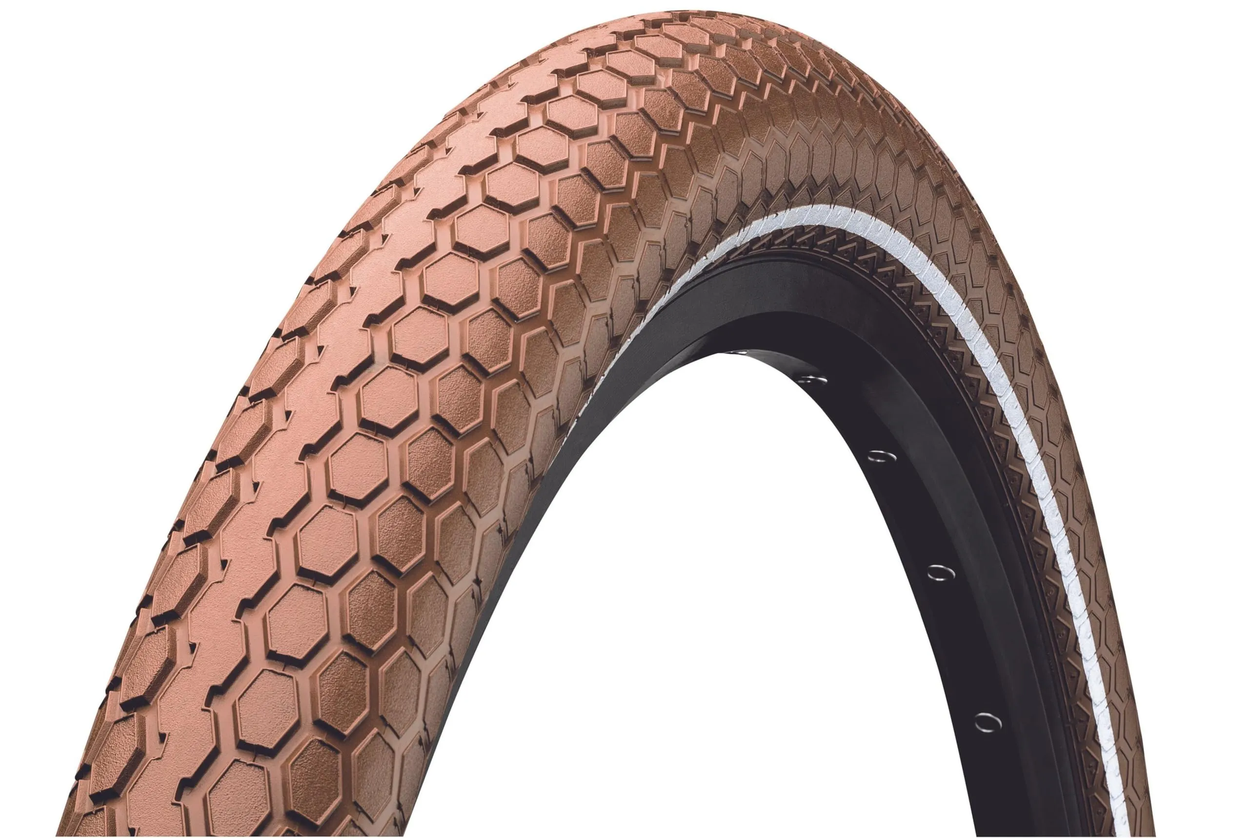 Continental Retro Ride Cruiser Tire 700x50 - Clincher, Wire, Brown/Reflex, ProTection