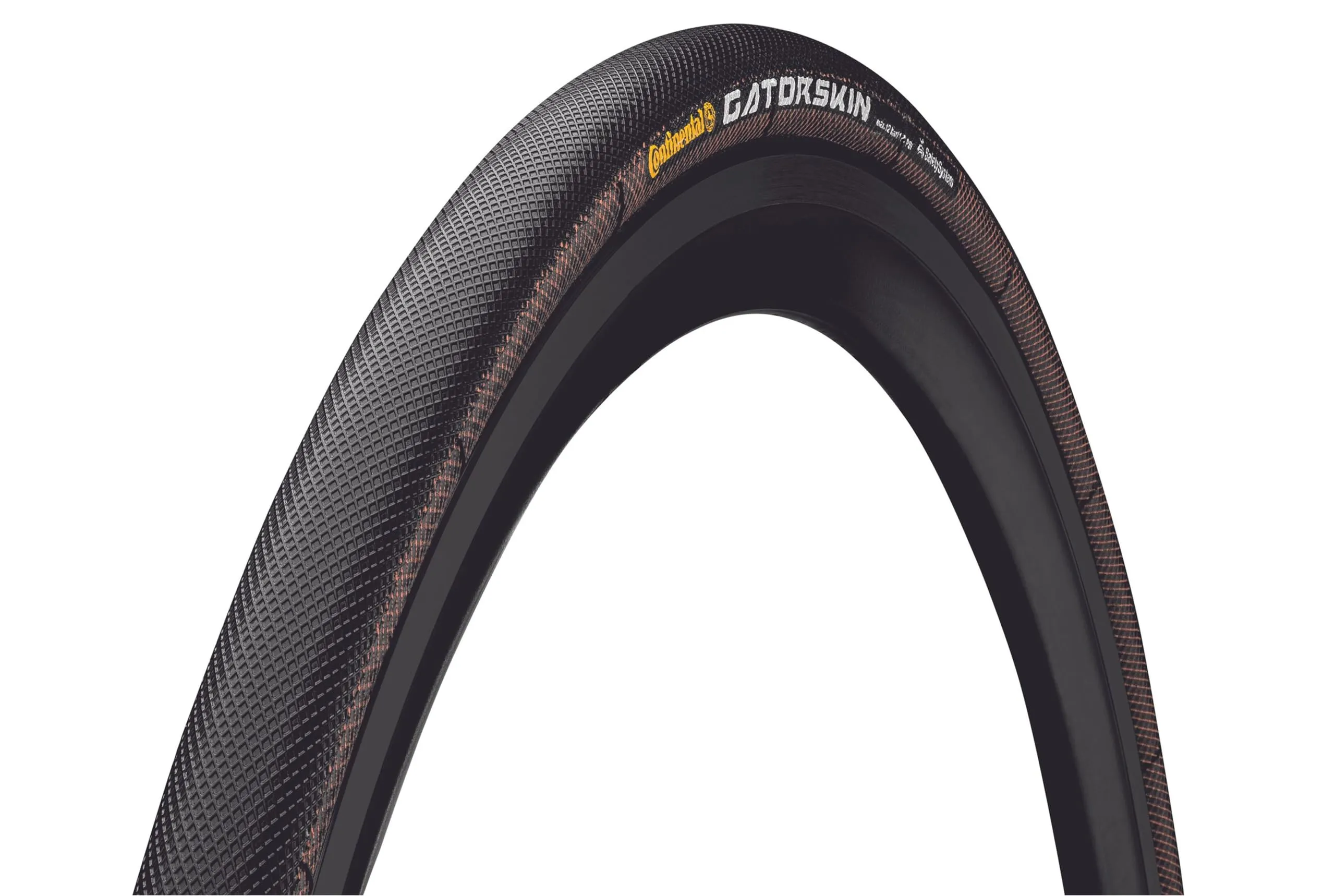 Continental Sprinter Gatorskin Tire - Tubular, Folding, Black, 700 x 25, SafetySystem Breaker