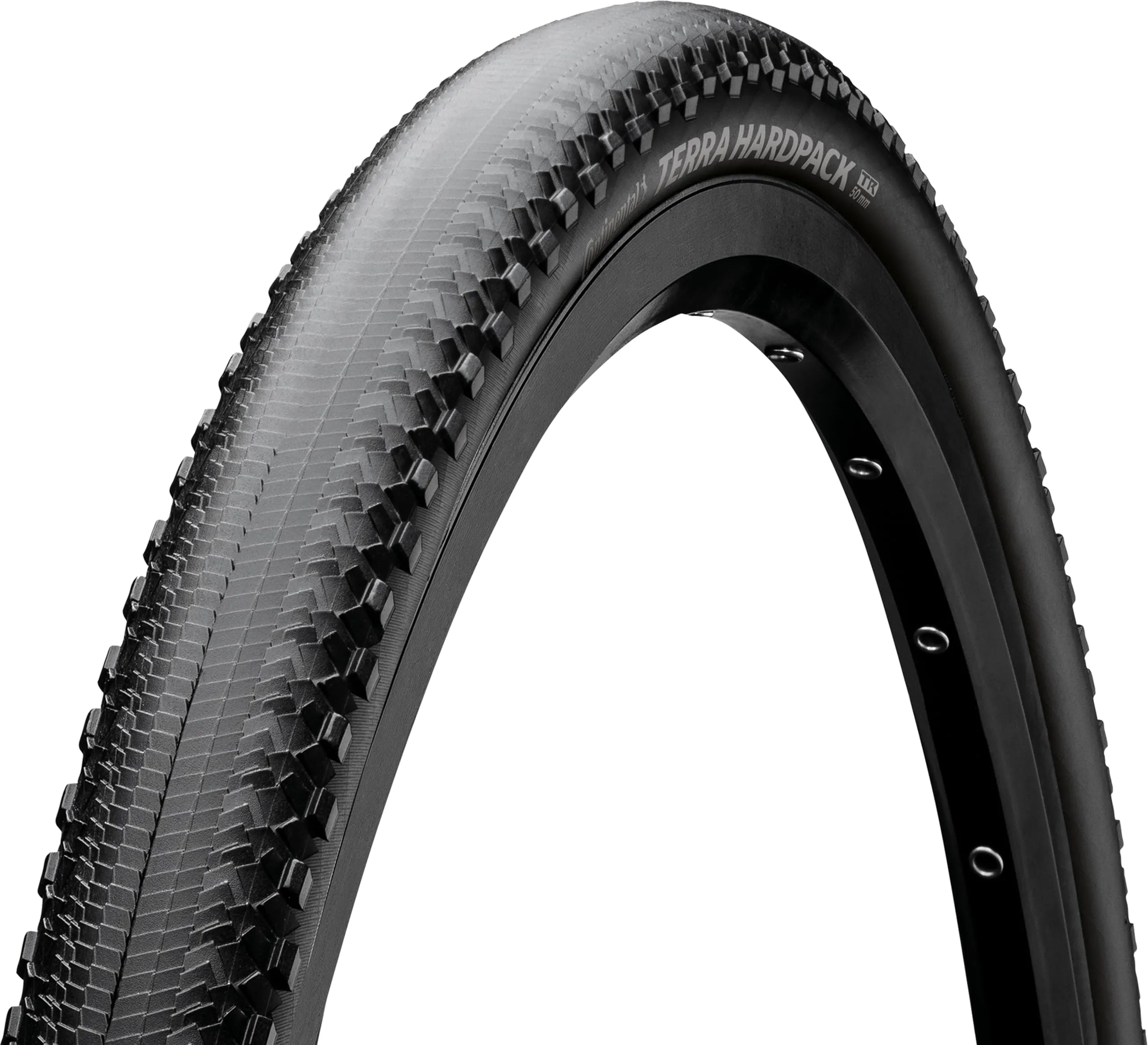 Continental Terra Hardpack 29x2.00' Black Tyres for Cyclocross and Gravel Bikes - ETRTO 50-622