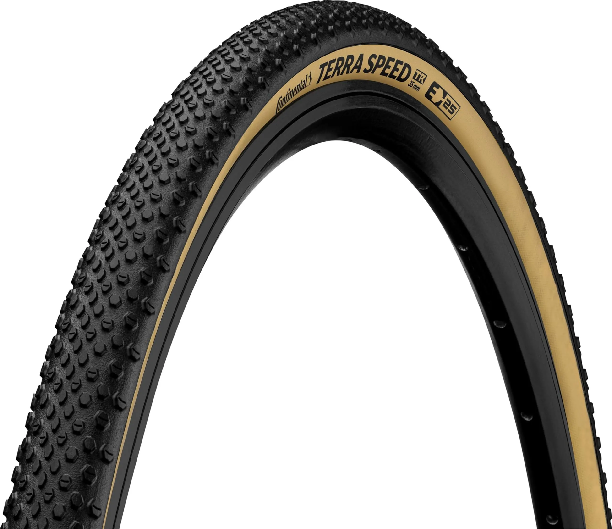 Continental Terra Speed Tire - Tubeless, Folding, BlackChili, E25 - 650b or 700 Sizes