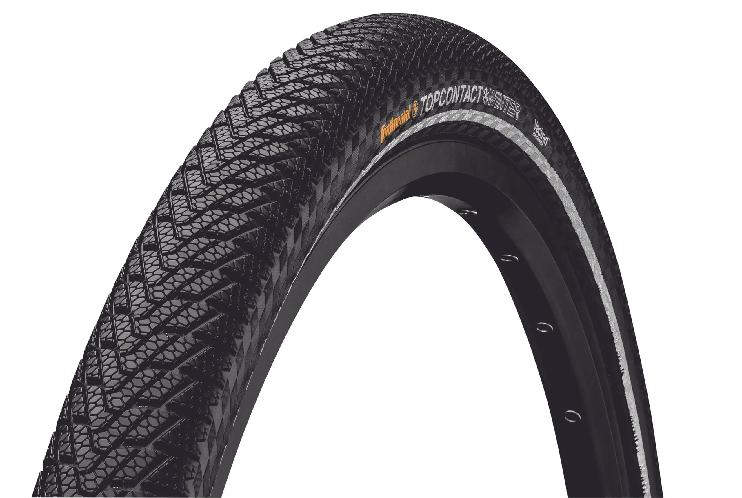 Continental Top Contact Winter II Premium Tire 700 x 37 Reflex for Snow, Ice & Wet Roads
