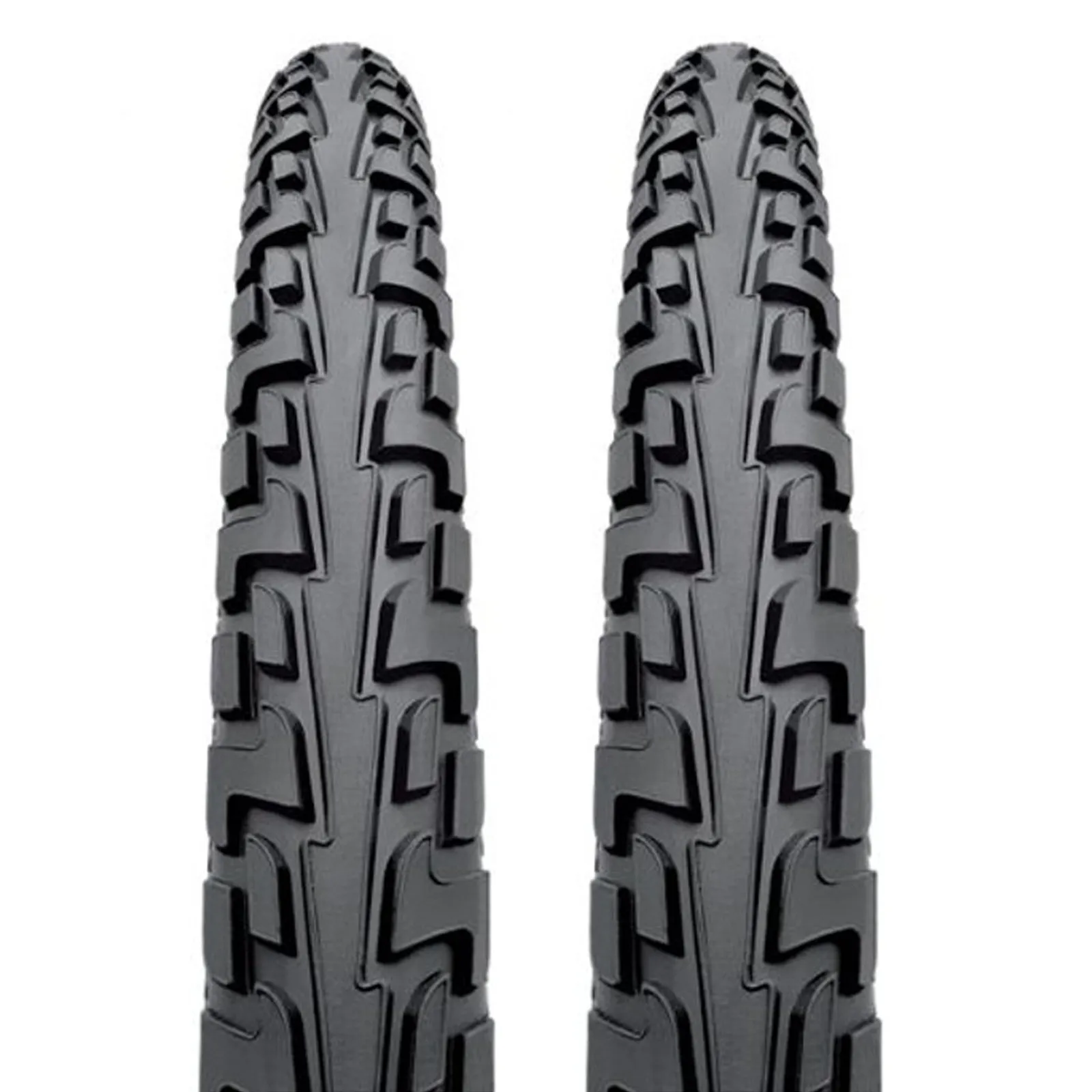 Continental Tour Ride 26' x 1.75 Mountain Bike Tyres - Puncture Protection, Durable Pair
