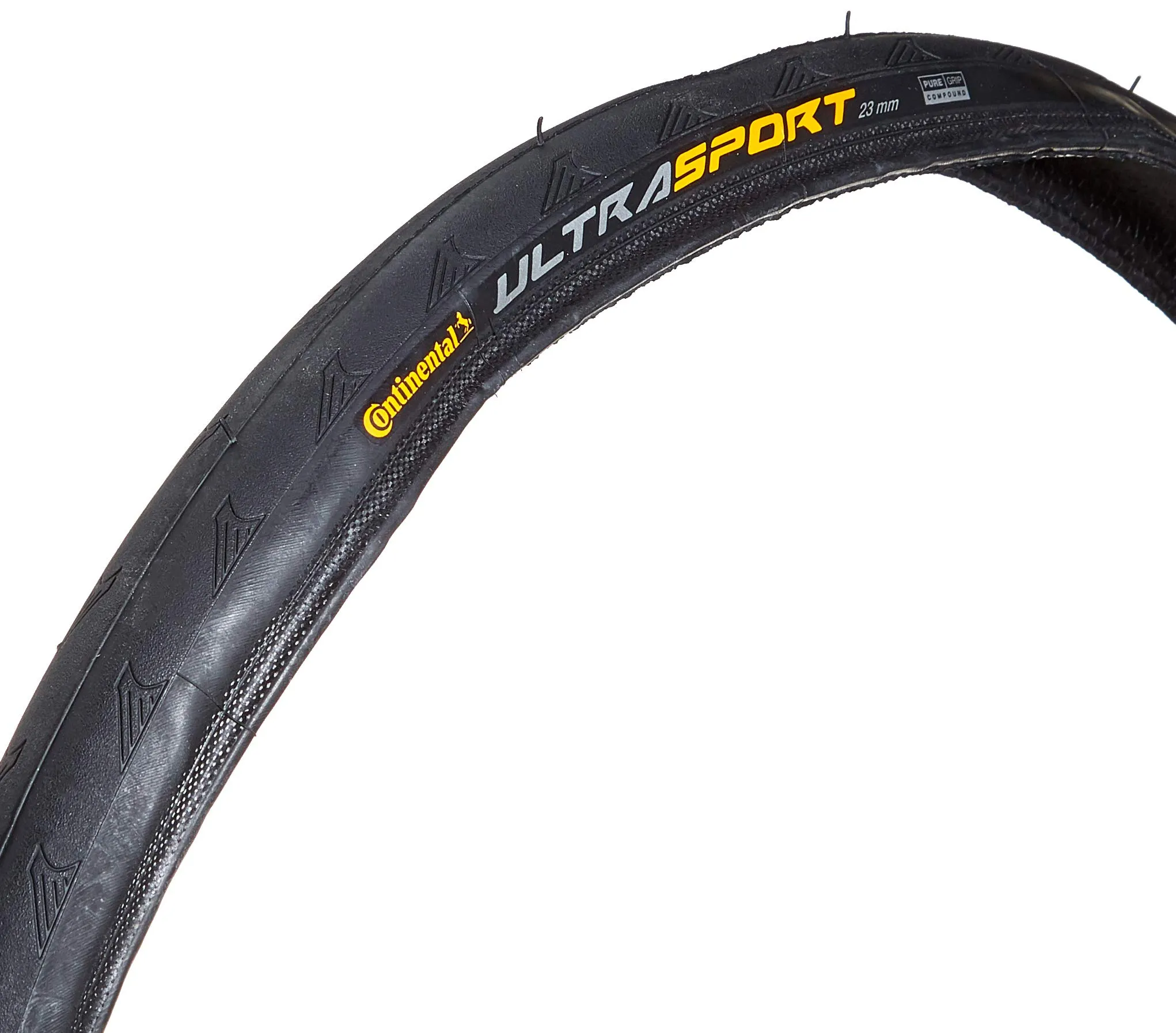 Continental Ultra Sport II Folding Bike Tire - 700x25c, High Performance Training & Race Tire