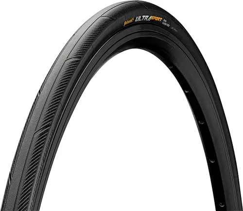 Continental Ultra Sport III Tire - Clincher, Folding, E25, 700x23, 25, 28, 32, Black/Brown