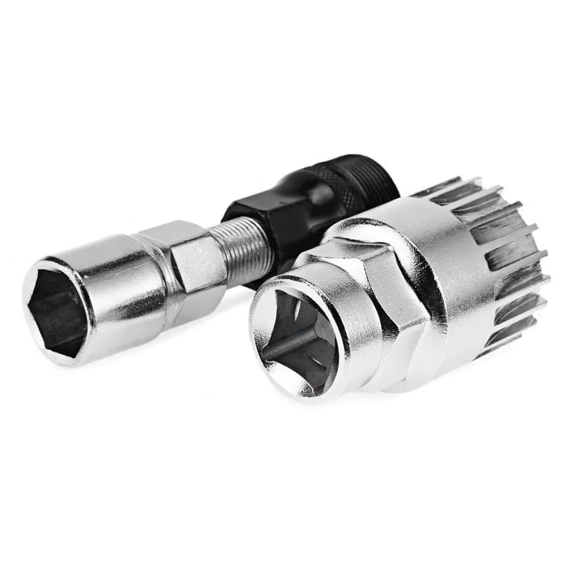 Crank Extractor Bike Repair Puller Tool Kit 2Pcs - Durable High-Carbon Steel, Easy to Use