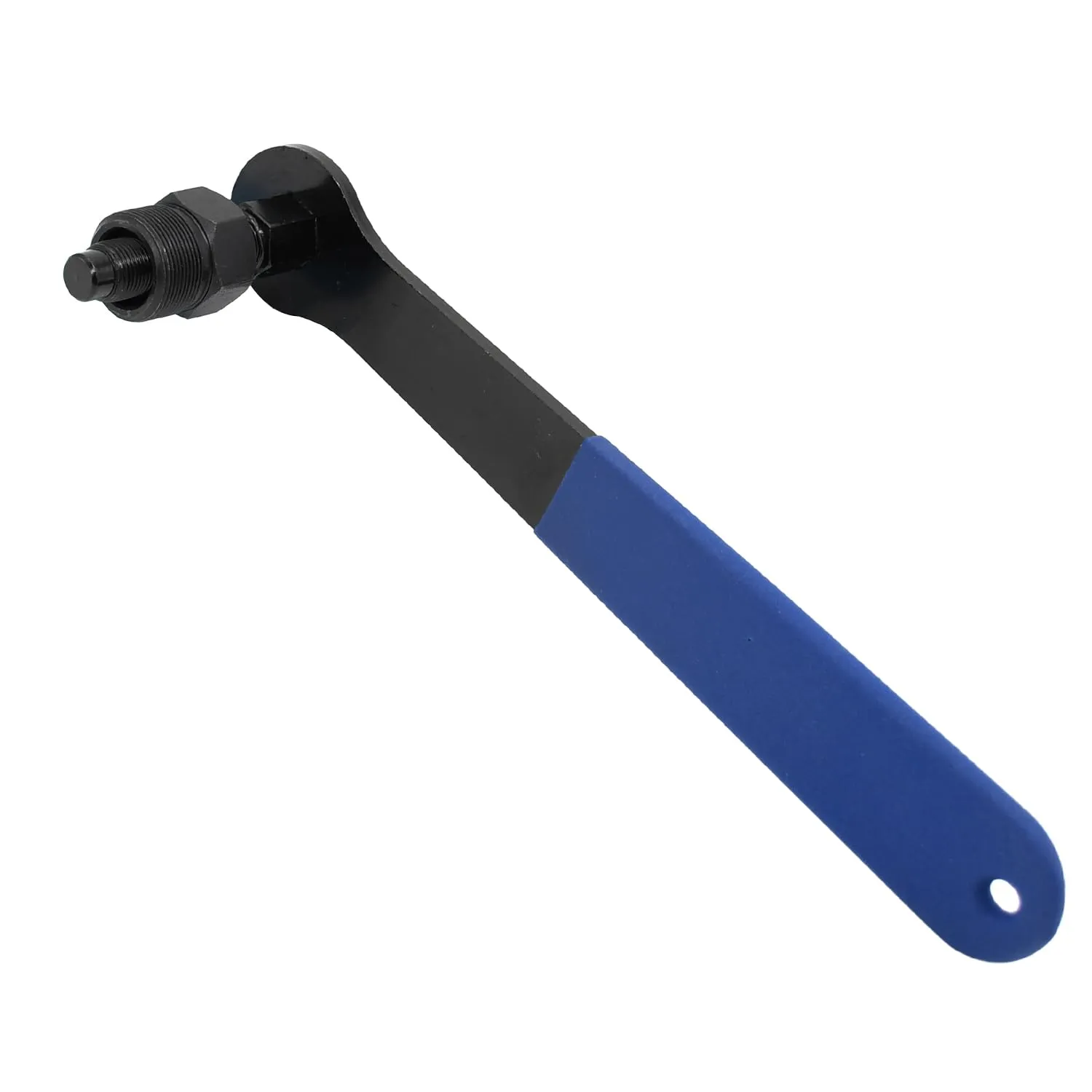 Crank Puller 22mm x 1 Threads Steel Long Handle Rubber Grip Bike Repair Tool for Crank Removal