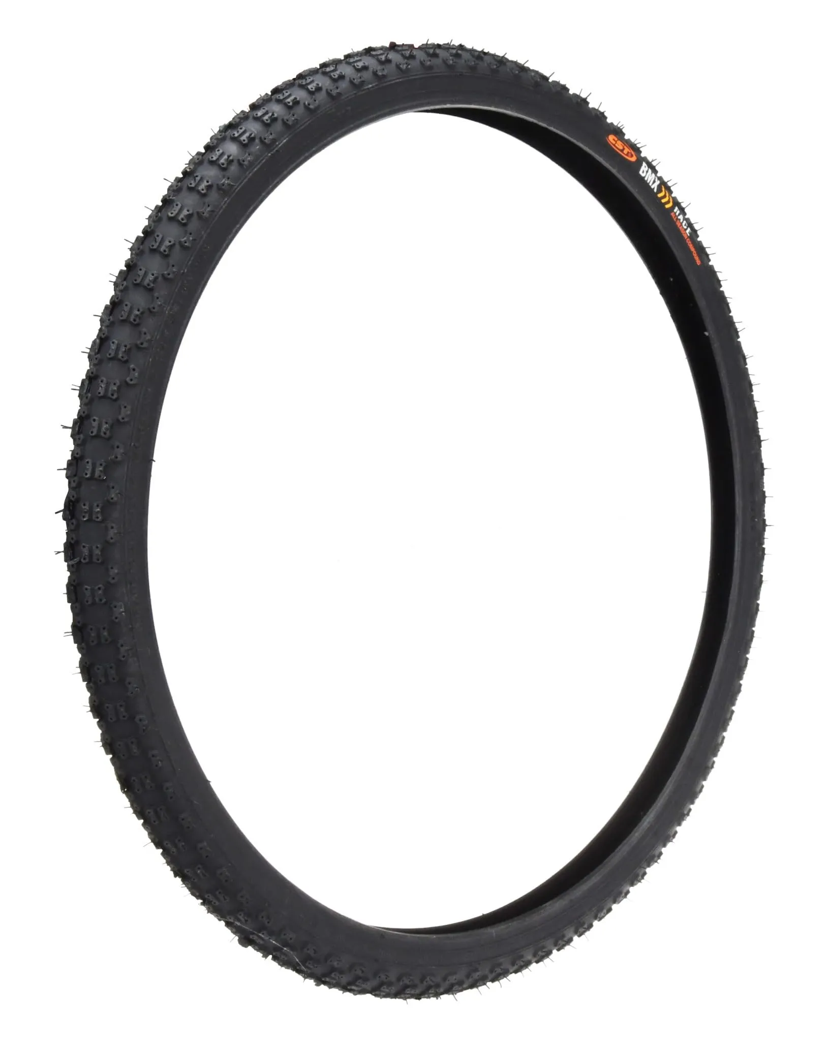 CST C714M Comp III BMX Tire 20X1-3/8 B/W - Classic Tread, Excellent Grip for Various Terrains
