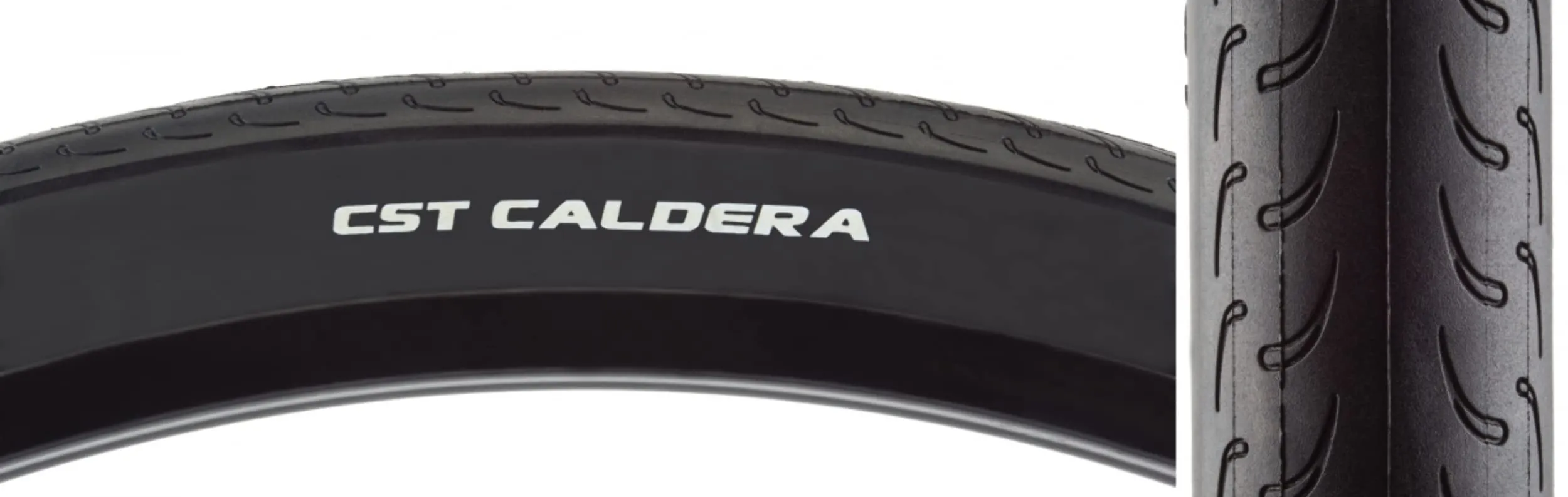 CST Premium Caldera 27.5x2.0 Bicycle Tire - Black Wire, Durable Commuting & Training Tire