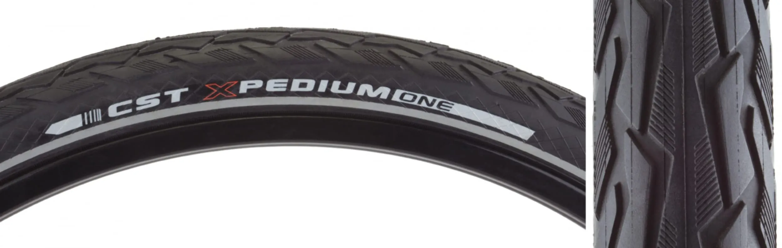 Cst Premium Xpedium Apl Clincher Tire 700x35 Black - Durable, Puncture-Resistant, Fast Rolling