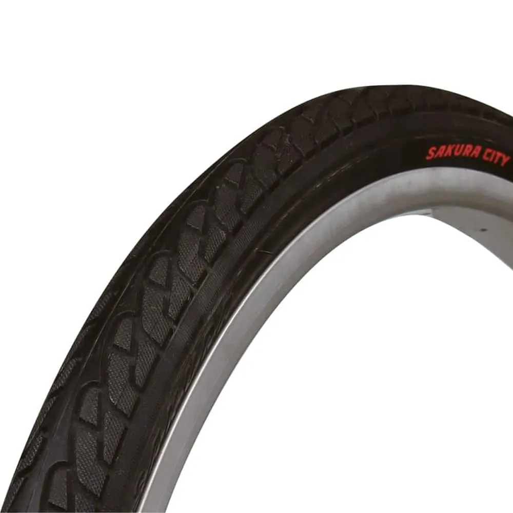 CST T24LD116B Bicycle Tires 24 x 1-3/8 Black - General Type ETRTO 37-540, Rose Package