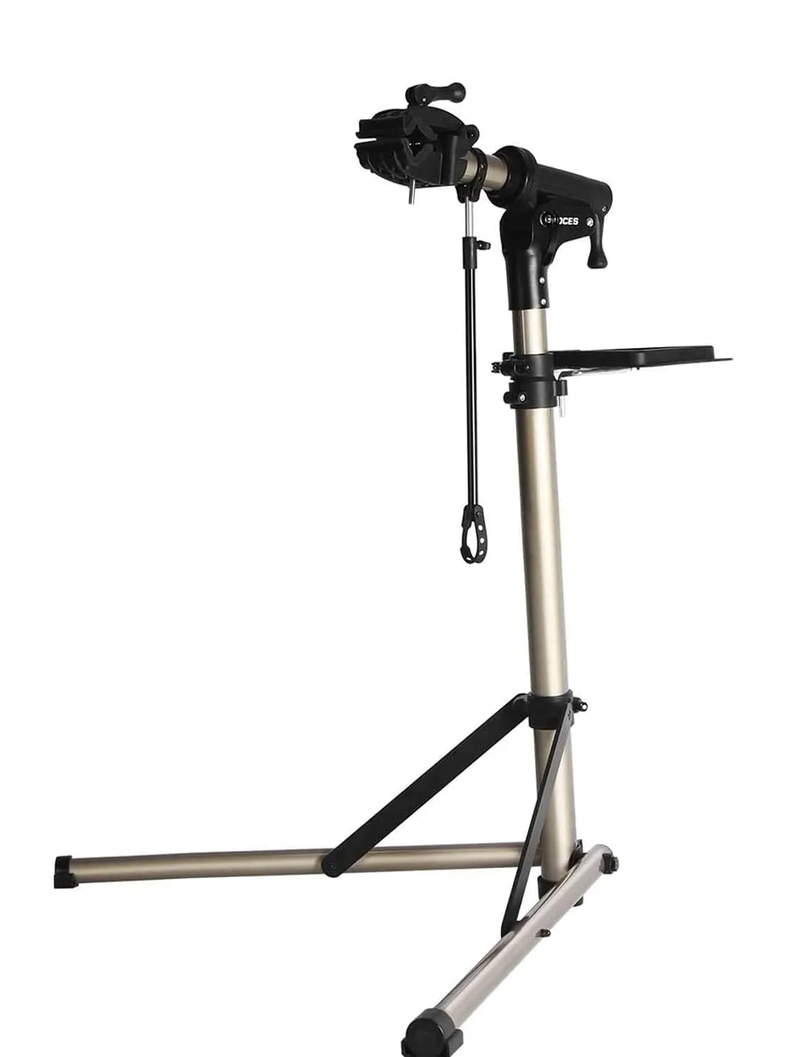 CXWXC Bike Repair Stand - Adjustable Aluminum Alloy Maintenance Rack for Home & Shop Use