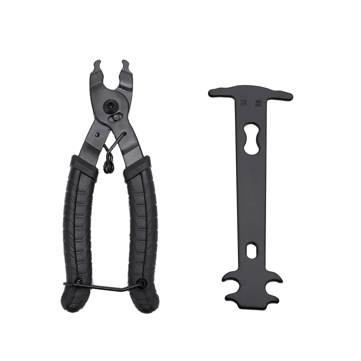 Cycling Chain Link Removal Tool Set - Durable Bike Chain Splitter with Pliers & Caliper for Repairs