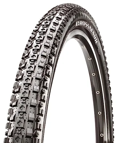 Cyclone Maxxis CrossMark Folding Mountain Bike Tire 70A - Fast Rolling, Excellent Traction