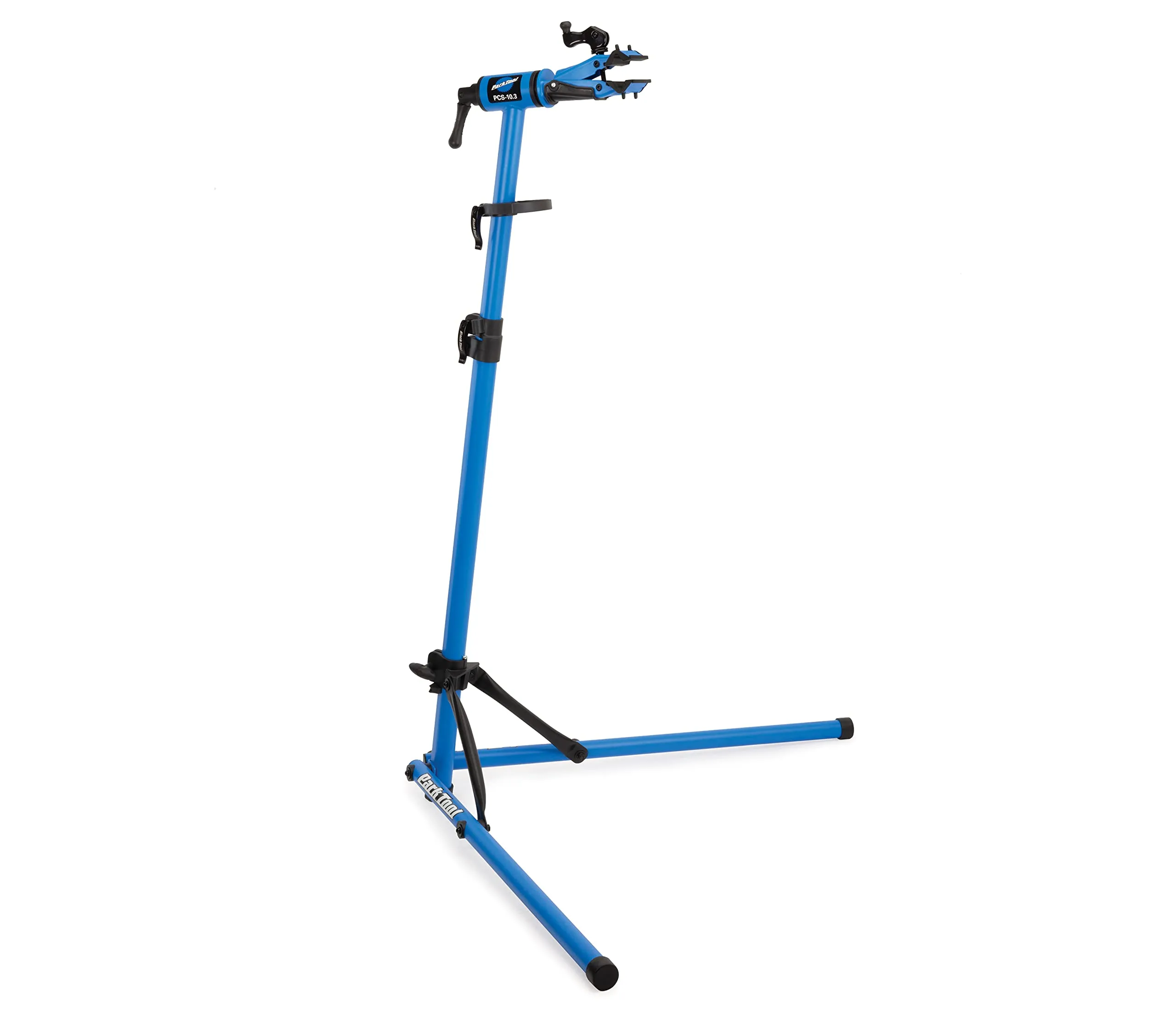 Deluxe Home Mechanic Repair Stand by Park Tool - Adjustable Height, 80 lbs Capacity, Fits 7/8' to 3'