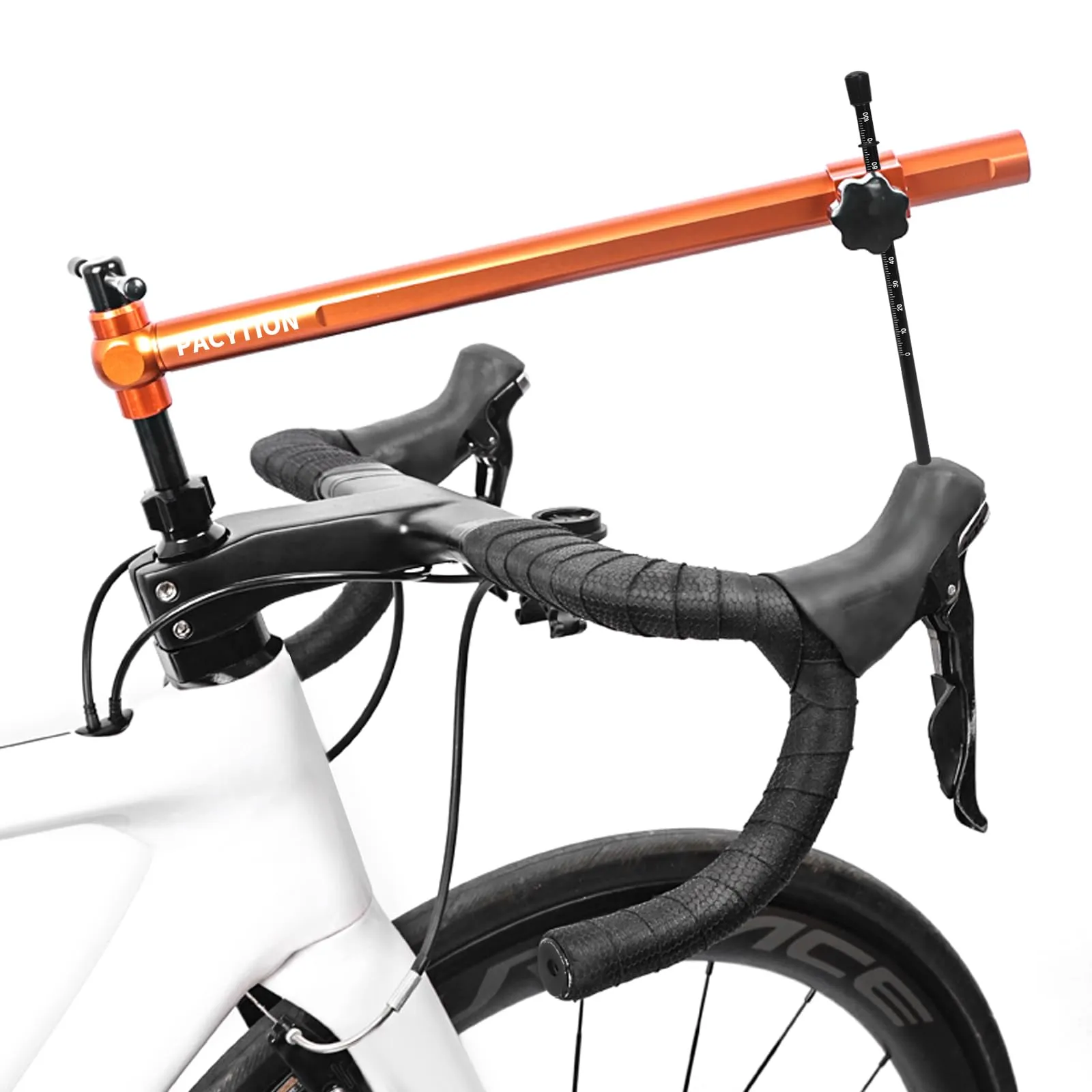 Derailleur Hanger Alignment Gauge - Dual Control Lever Tool for Road Bikes - Adjustable & Durable