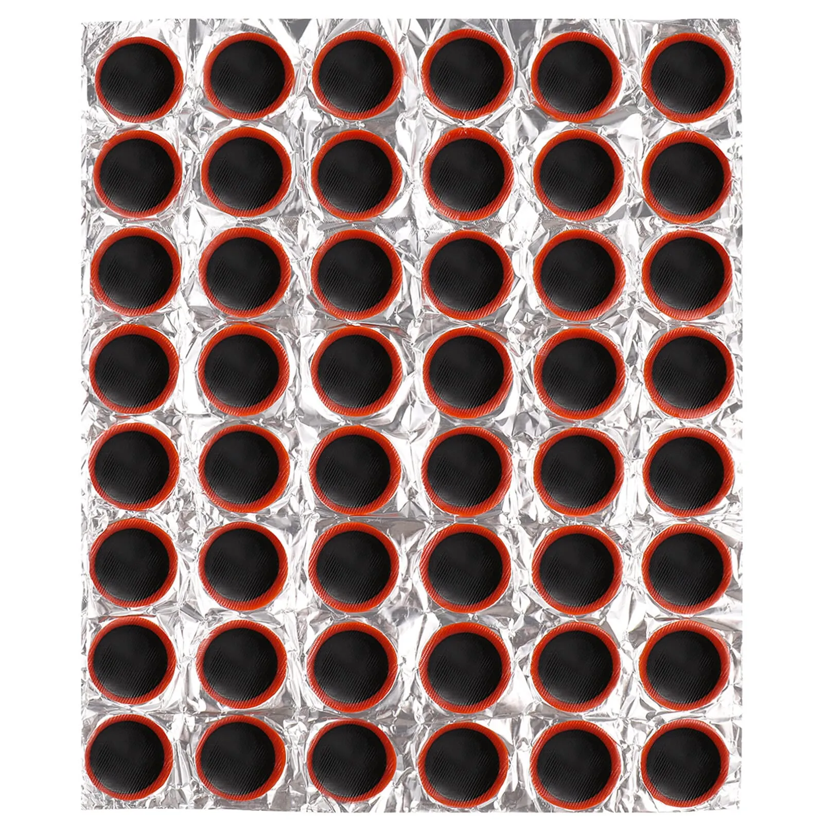 Didiseaon 48pcs Rubber Bike Tire Patches 30mm - Durable, Easy-to-Use Tire Repair Kit for Cyclists