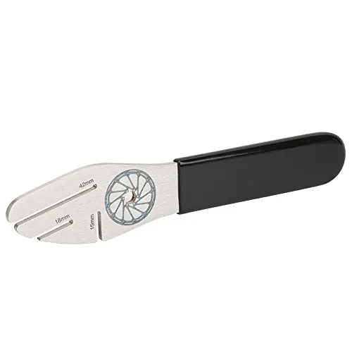 Disc Brake Truing Wrench - Stainless Steel Rotor Spanner Tool - 15mm/18mm/42mm - Ergonomic Design
