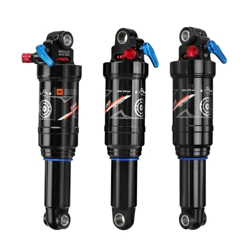 DNM AO-38RC Mtb Rear Shock - Adjustable Air Pressure, Rebound/Lock Out, 190x50 mm, Lightweight