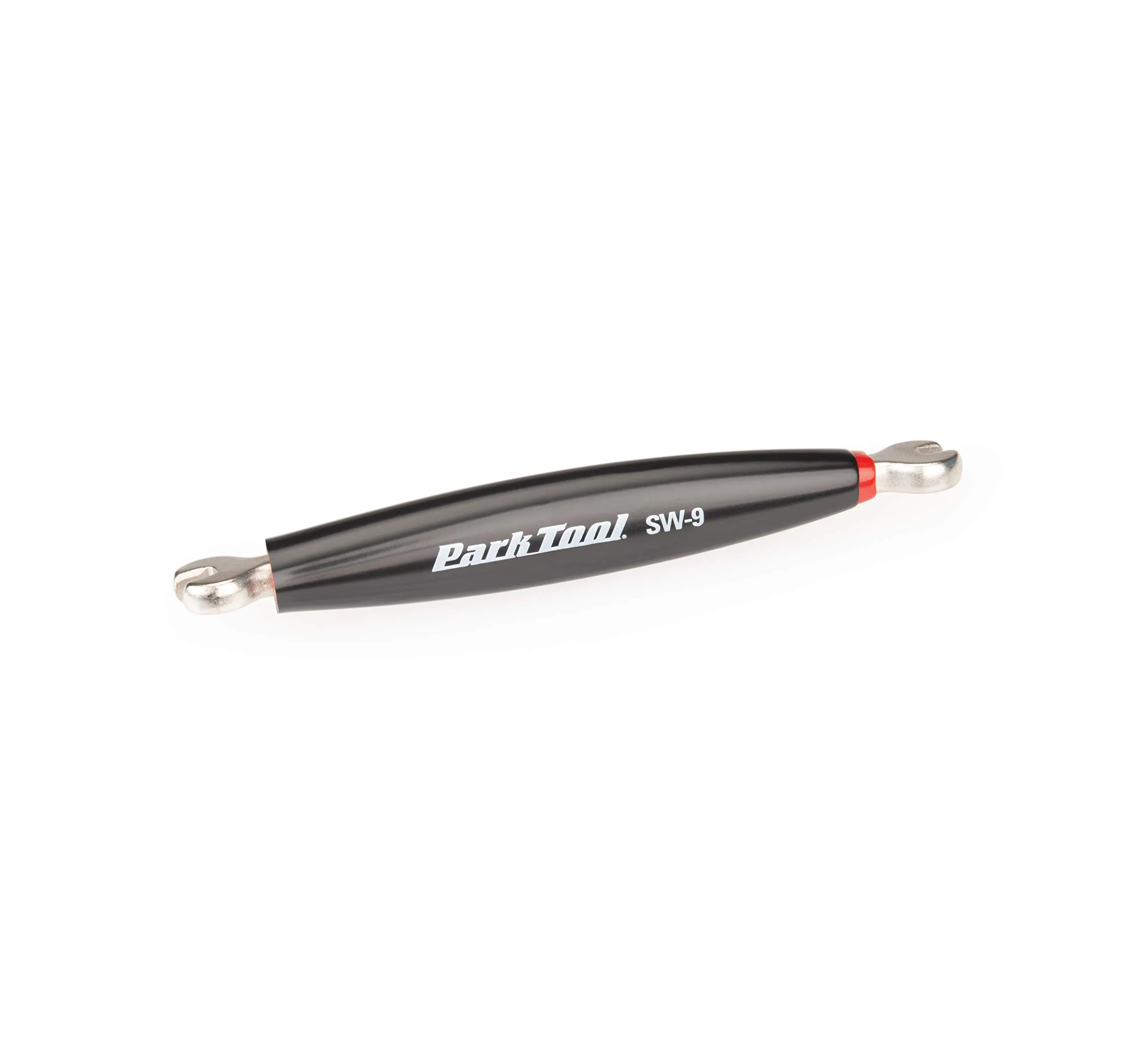 Double-Ended Spoke Wrench SW-9 - Black, 0.127/0.136 - Durable, Forged and Vinyl Dipped Tool