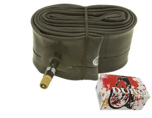 Duro 20' Bicycle Tube 2.125/2.35/2.50' with 33mm Schrader Valve for Cruiser, BMX, and Lowrider Bikes